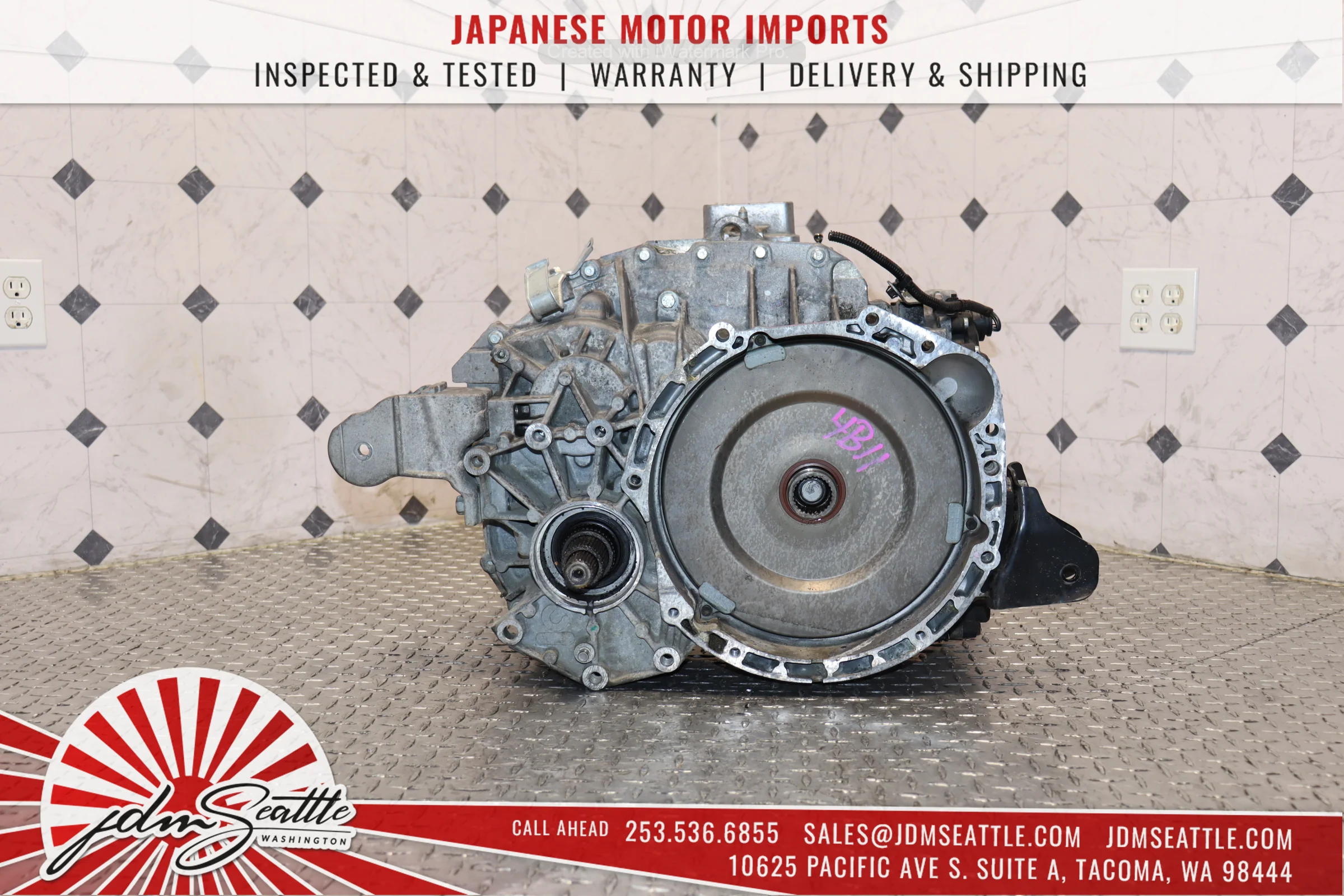 JDM 2009-2015 MITSUBISHI EVOLUTION X RALLIART 4B11 2.0L TWIN CLUTCH SST AWD TRANSMISSION TRANS 09 10 11 12 13 14 15 EVO - Image 3