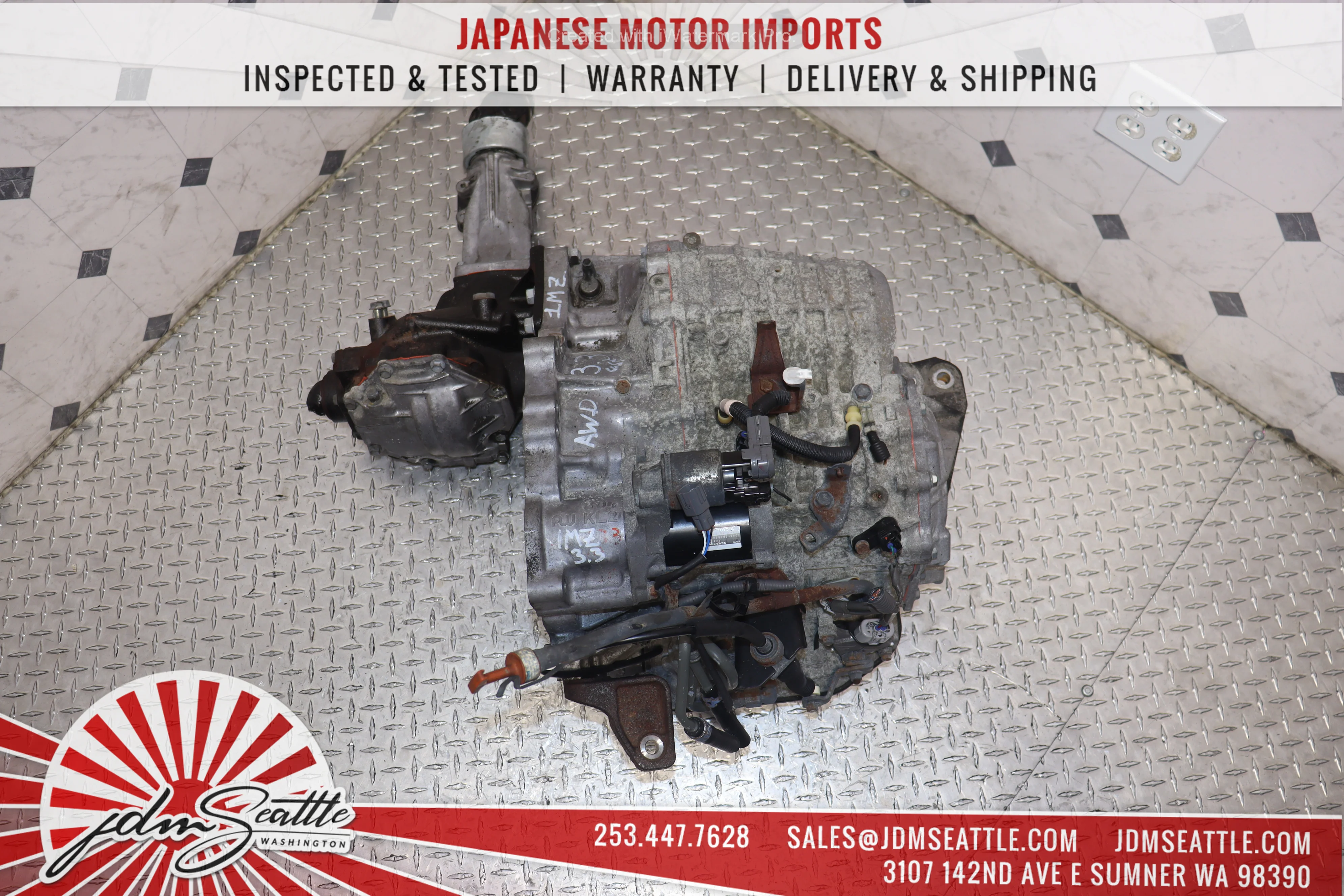 JDM 3MZ 04-06 TOYOTA SIENNA 04-7 TOYOTA HIGHLANDER 04-06 LEXUS RX330 3.3L V6 AWD AUTO TRANSMISSION - Image 12