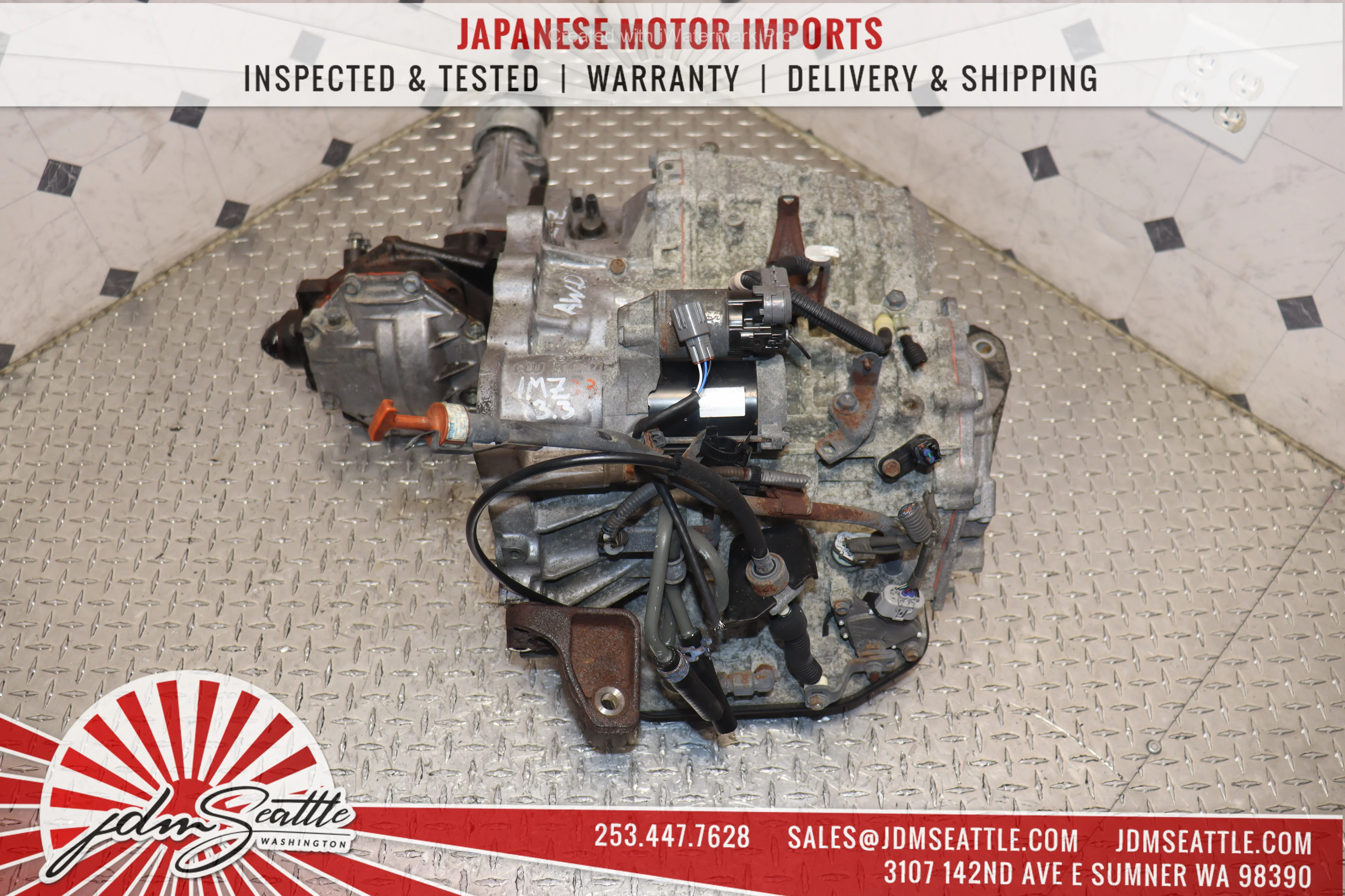 JDM 3MZ 04-06 TOYOTA SIENNA 04-7 TOYOTA HIGHLANDER 04-06 LEXUS RX330 3.3L V6 AWD AUTO TRANSMISSION - Image 2