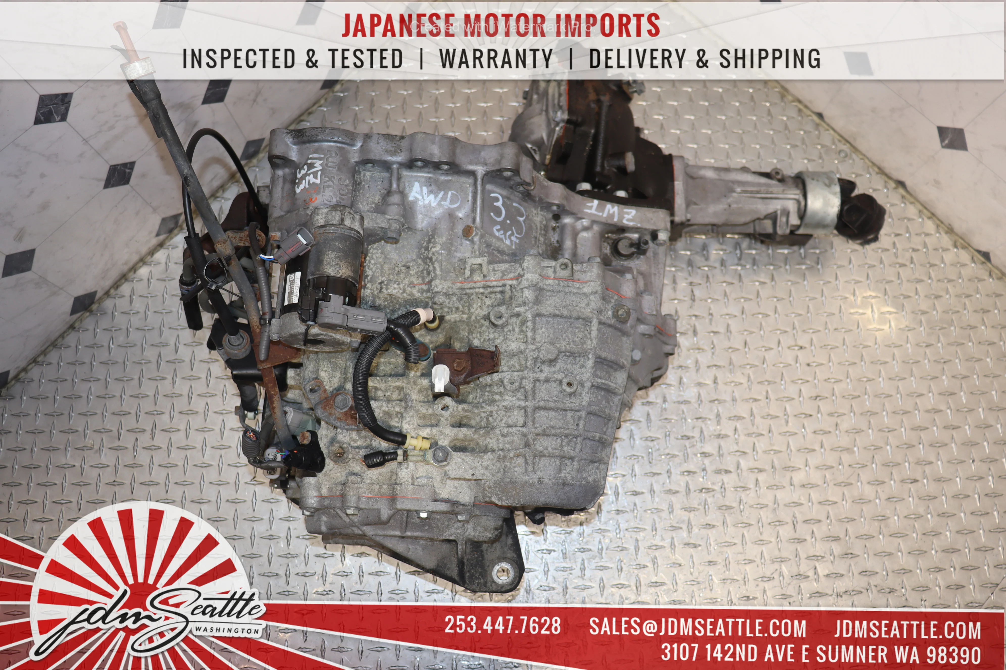 JDM 3MZ 04-06 TOYOTA SIENNA 04-7 TOYOTA HIGHLANDER 04-06 LEXUS RX330 3.3L V6 AWD AUTO TRANSMISSION - Image 4