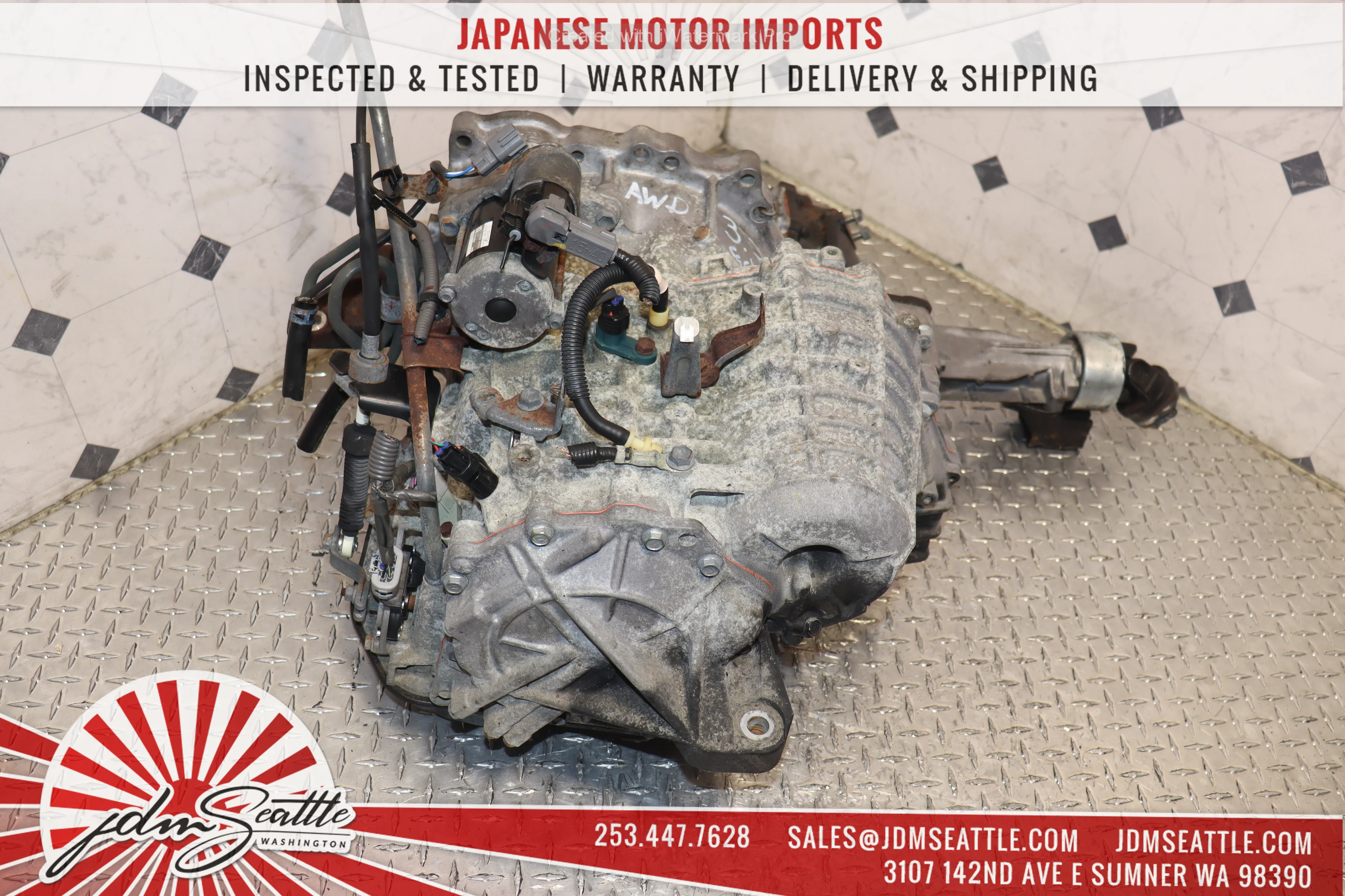 JDM 3MZ 04-06 TOYOTA SIENNA 04-7 TOYOTA HIGHLANDER 04-06 LEXUS RX330 3.3L V6 AWD AUTO TRANSMISSION - Image 5