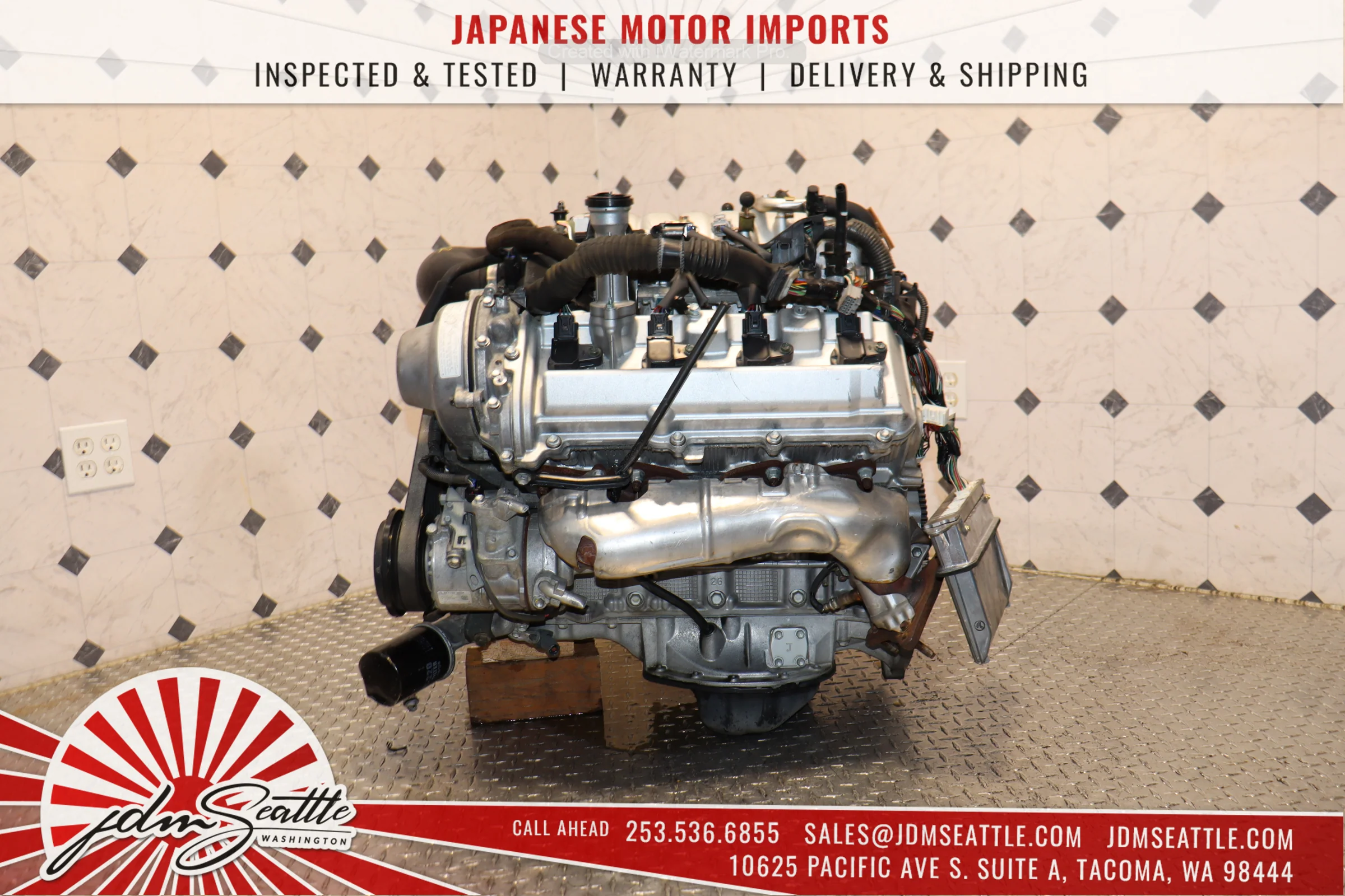 2001 2002 2003 2004 2005 Lexus LS430 GS430 SC430 4.3L V8 DOHC VVTi Engine JDM 3UZ-FE - Image 6