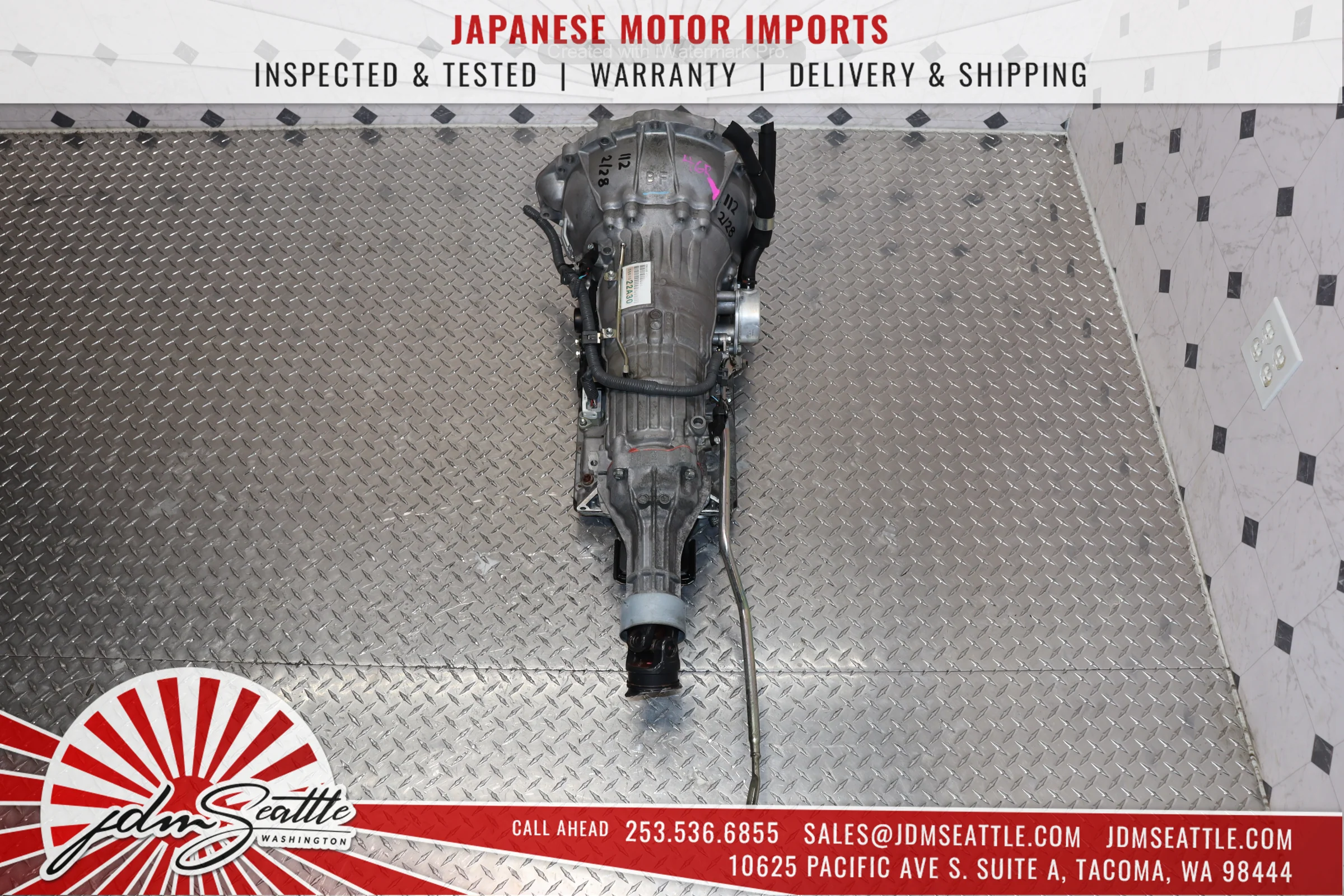 JDM 4GR V6 RWD AUTOMATIC TRANSMISSION 05-15 LEXUS IS250 / 12-15 GS250 / 06 GS300/ TOYOTA CROWN ROYAL & MARK X 4GR-FSE - Image 11