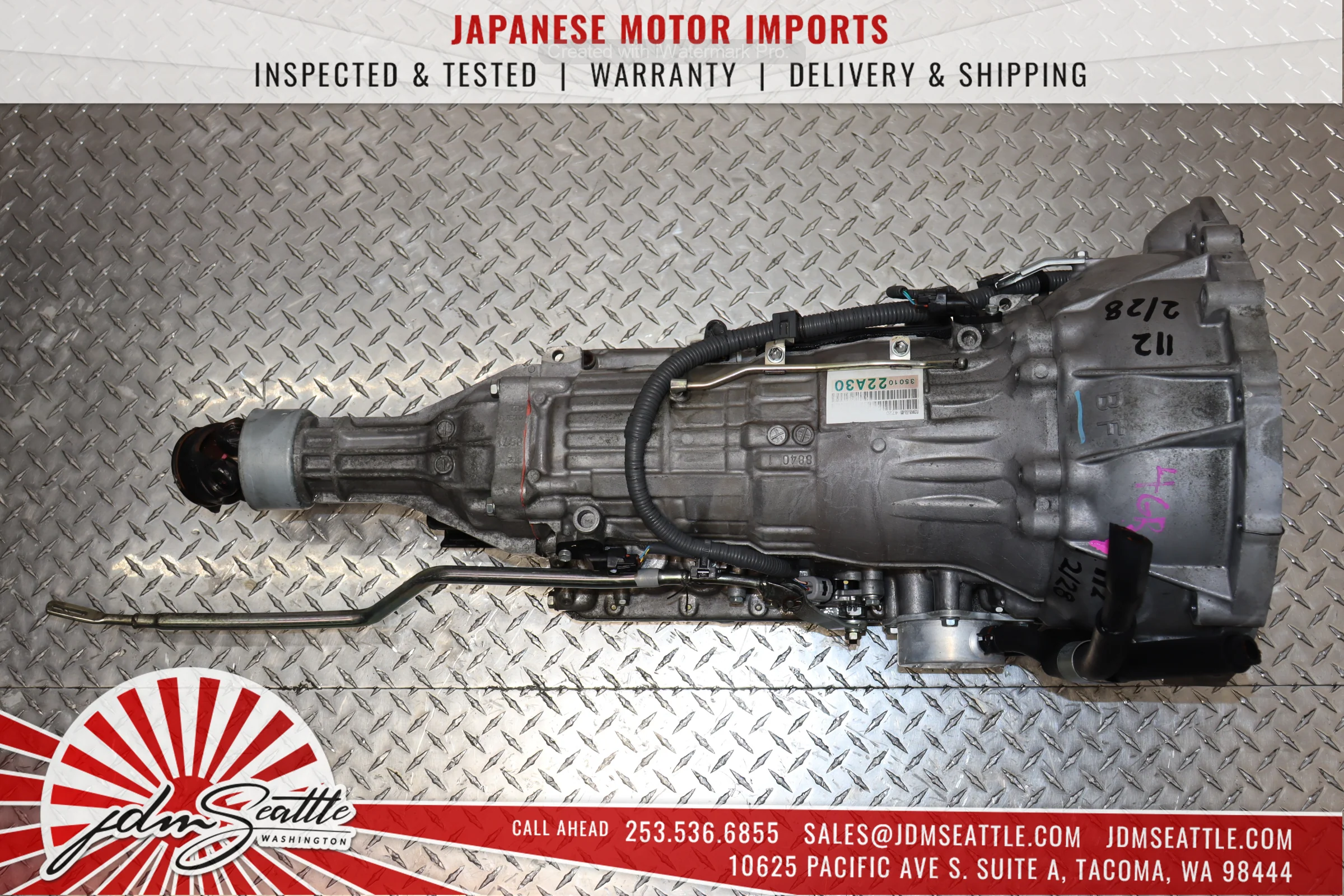 JDM 4GR V6 RWD AUTOMATIC TRANSMISSION 05-15 LEXUS IS250 / 12-15 GS250 / 06 GS300/ TOYOTA CROWN ROYAL & MARK X 4GR-FSE - Image 7