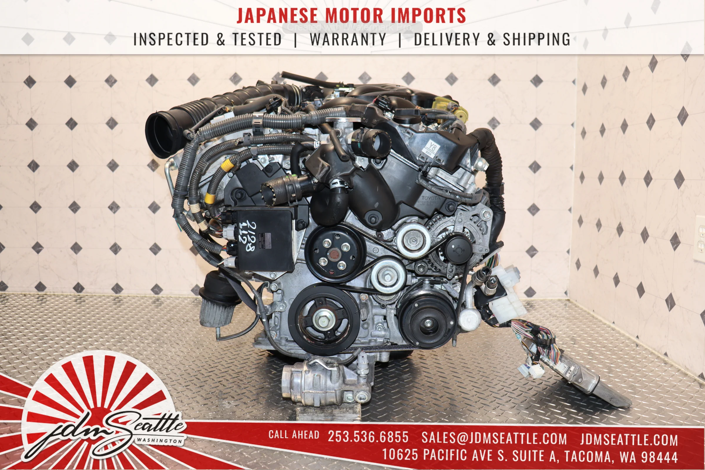 JDM 4GR-FSE 2.5L V6 05-15 Toyota Lexus IS250 4GR-FSE - Image 2