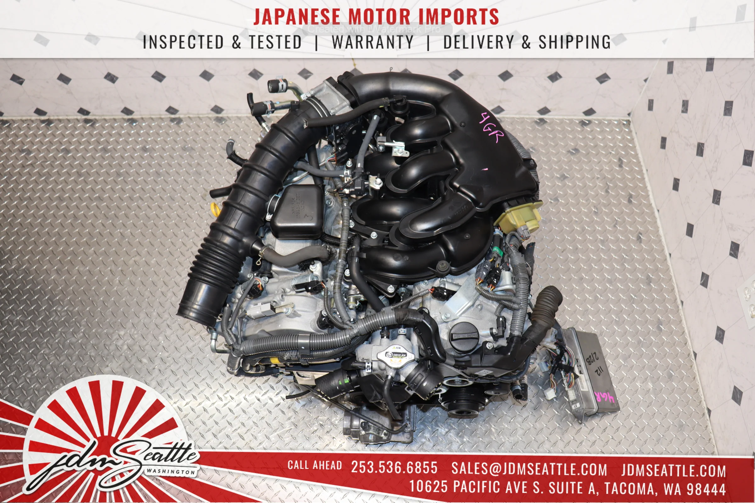 JDM 4GR-FSE 2.5L V6 05-15 Toyota Lexus IS250 4GR-FSE - Image 3