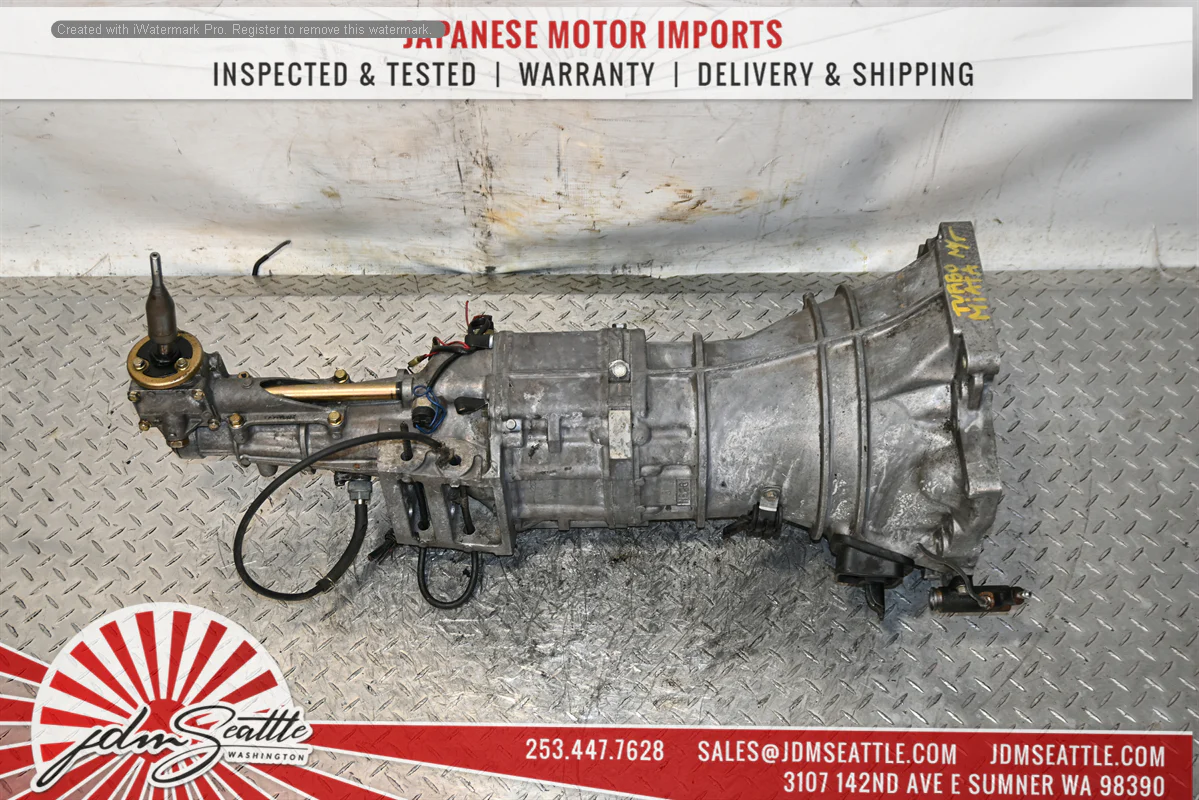 JDM 94-99 MIATA MX-5 1.6L B6 ENGINE WITH AFTERMARKET TURBO,PARTS W/5 SPEED RWD TRANSMISSION - Image 23