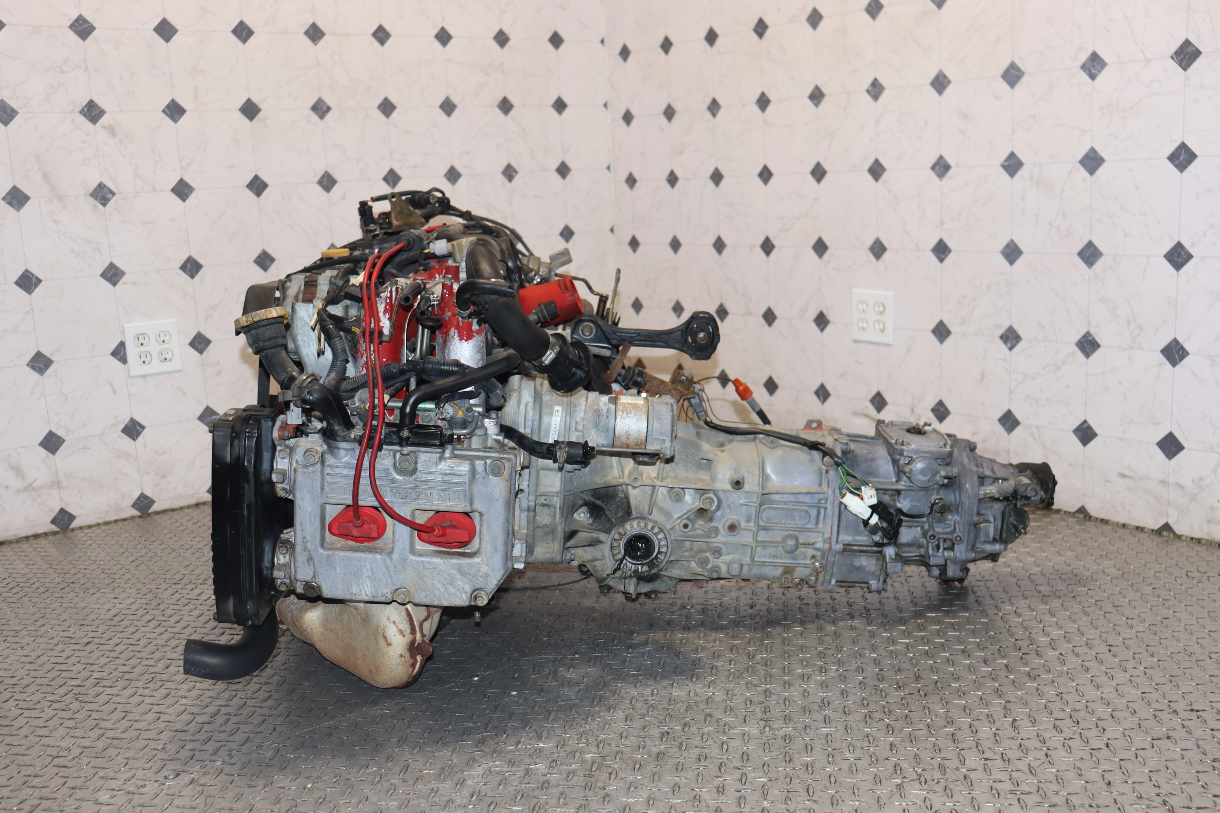 Subaru Impreza WRX STI EJ207 2.0L DOHC Turbo Engine & 5 Speed Manual - Image 3