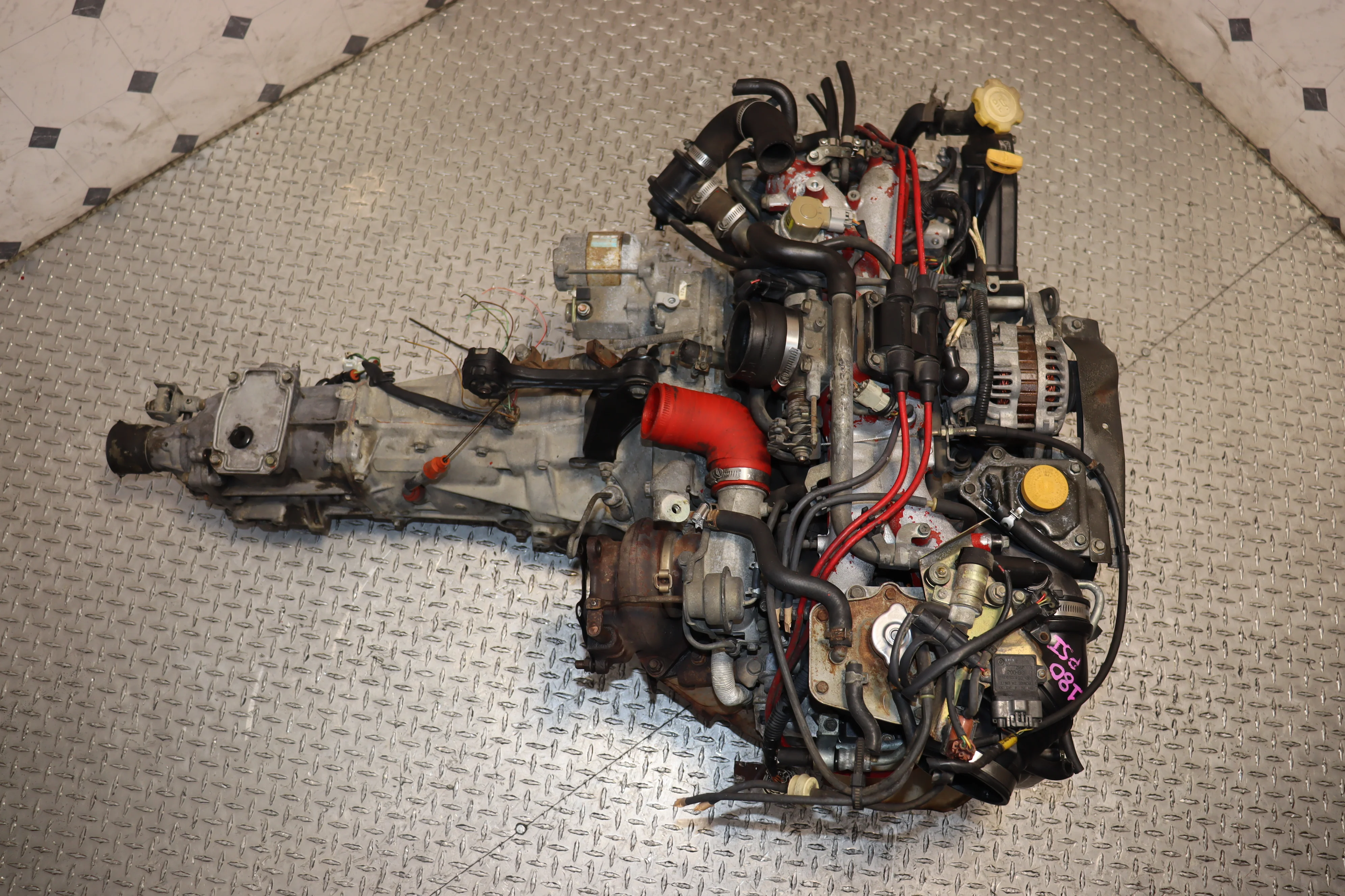 Subaru Impreza WRX STI EJ207 2.0L DOHC Turbo Engine & 5 Speed Manual - Image 7