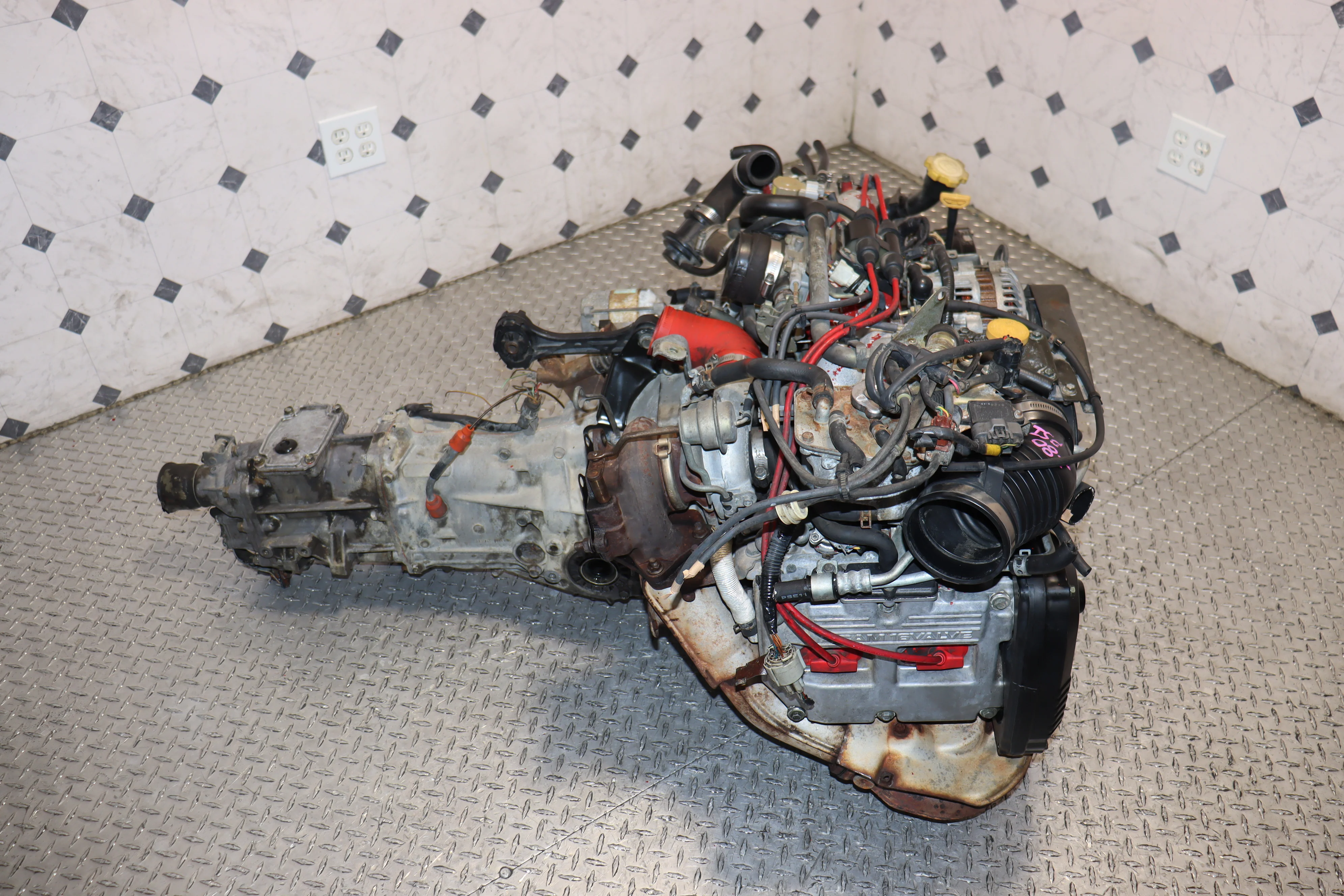 Subaru Impreza WRX STI EJ207 2.0L DOHC Turbo Engine & 5 Speed Manual - Image 8