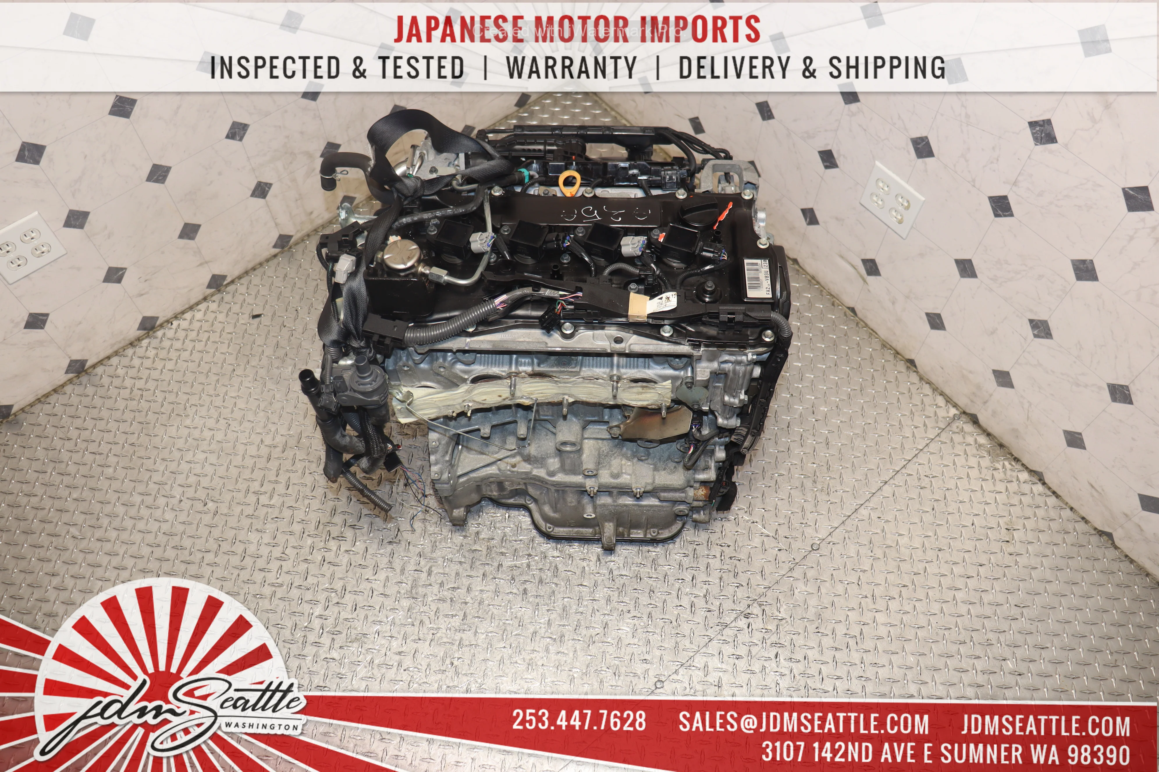 JDM A25A-FKS 2018 2019 2020 2021 2022 TOYOTA CAMRY 2.5L INLINE4 DOHC ENGINE - Image 12