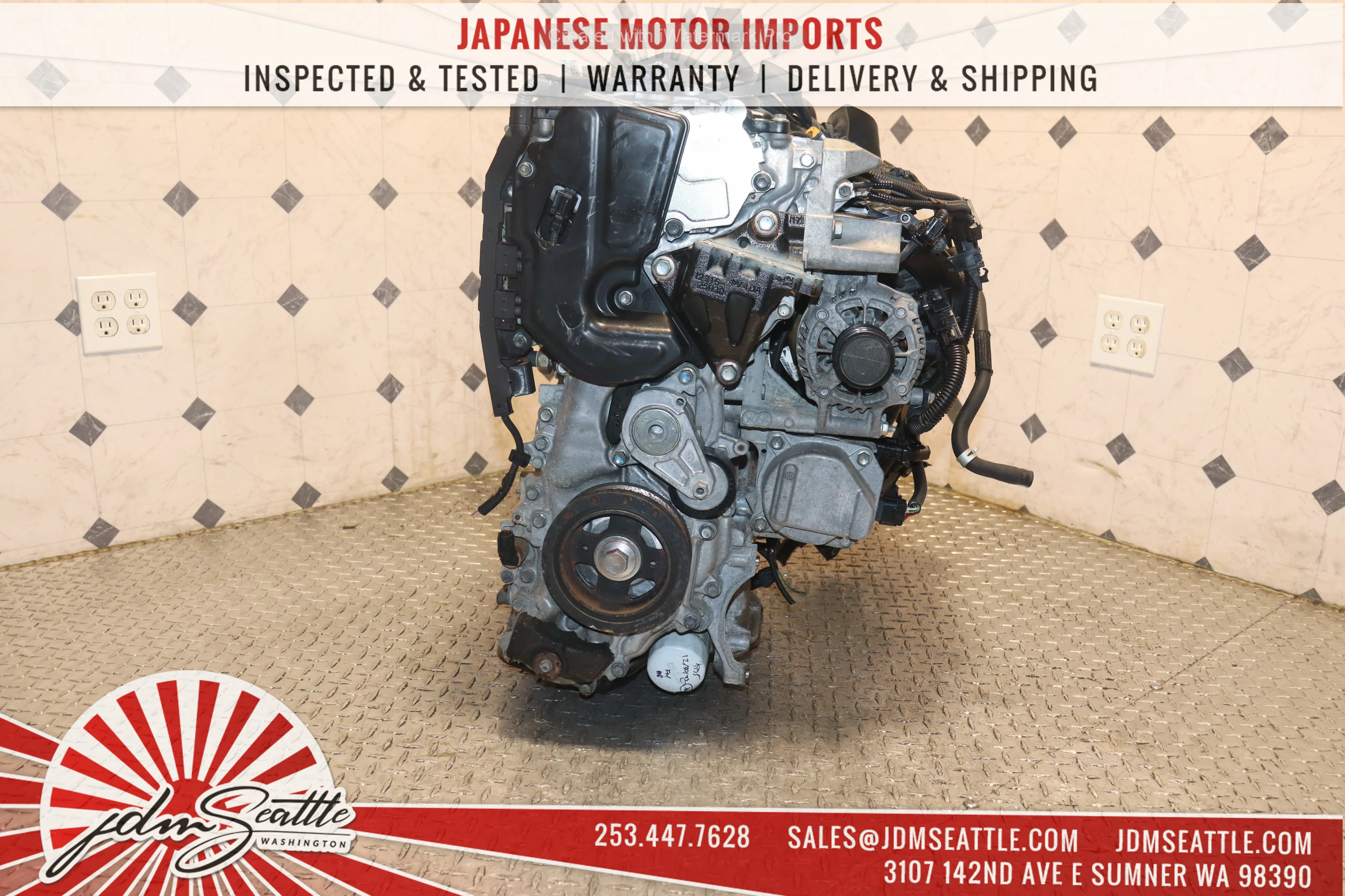 JDM A25A-FKS 2018 2019 2020 2021 2022 TOYOTA CAMRY 2.5L INLINE4 DOHC ENGINE - Image 6