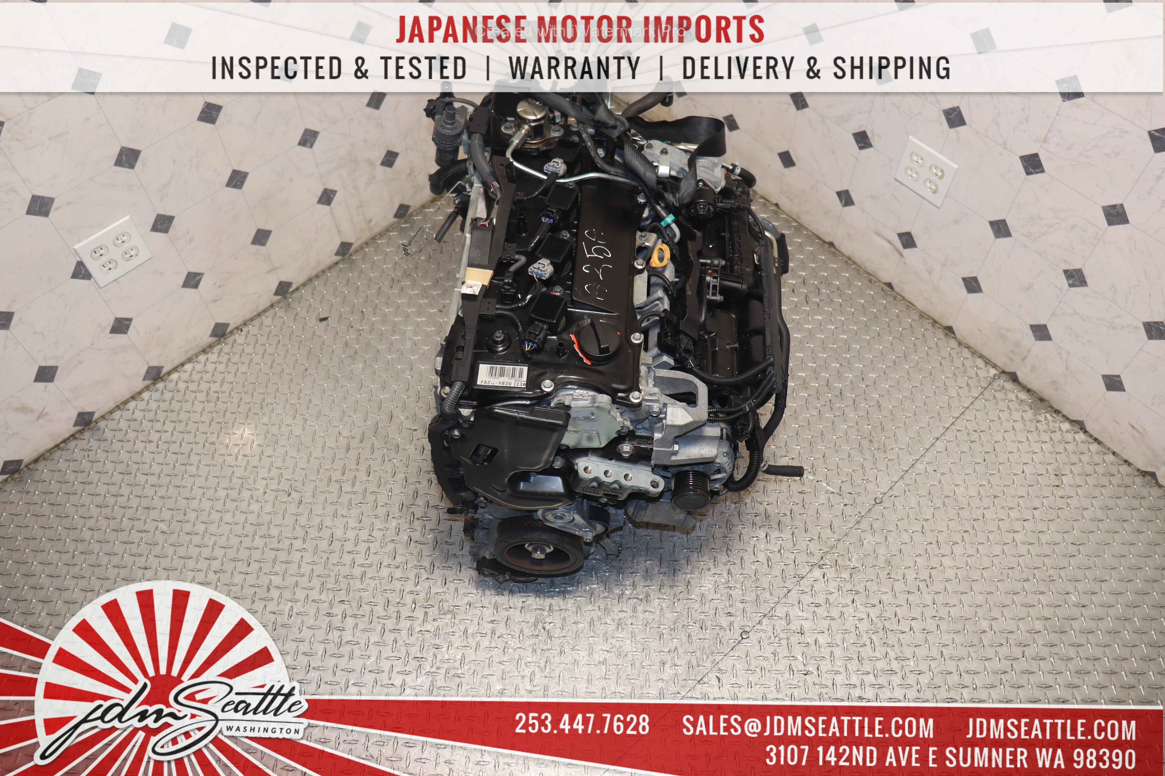 JDM A25A-FKS 2018 2019 2020 2021 2022 TOYOTA CAMRY 2.5L INLINE4 DOHC ENGINE - Image 8