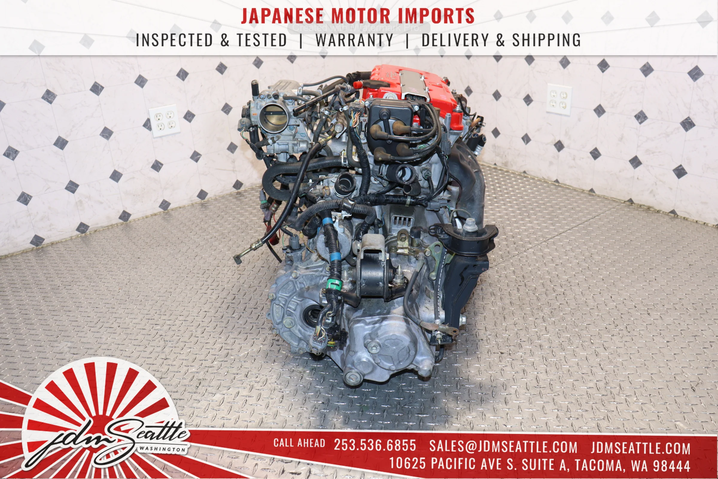 JDM B16A VTEC 91-95 HONDA CIVIC SIR ENGINE - Image 5
