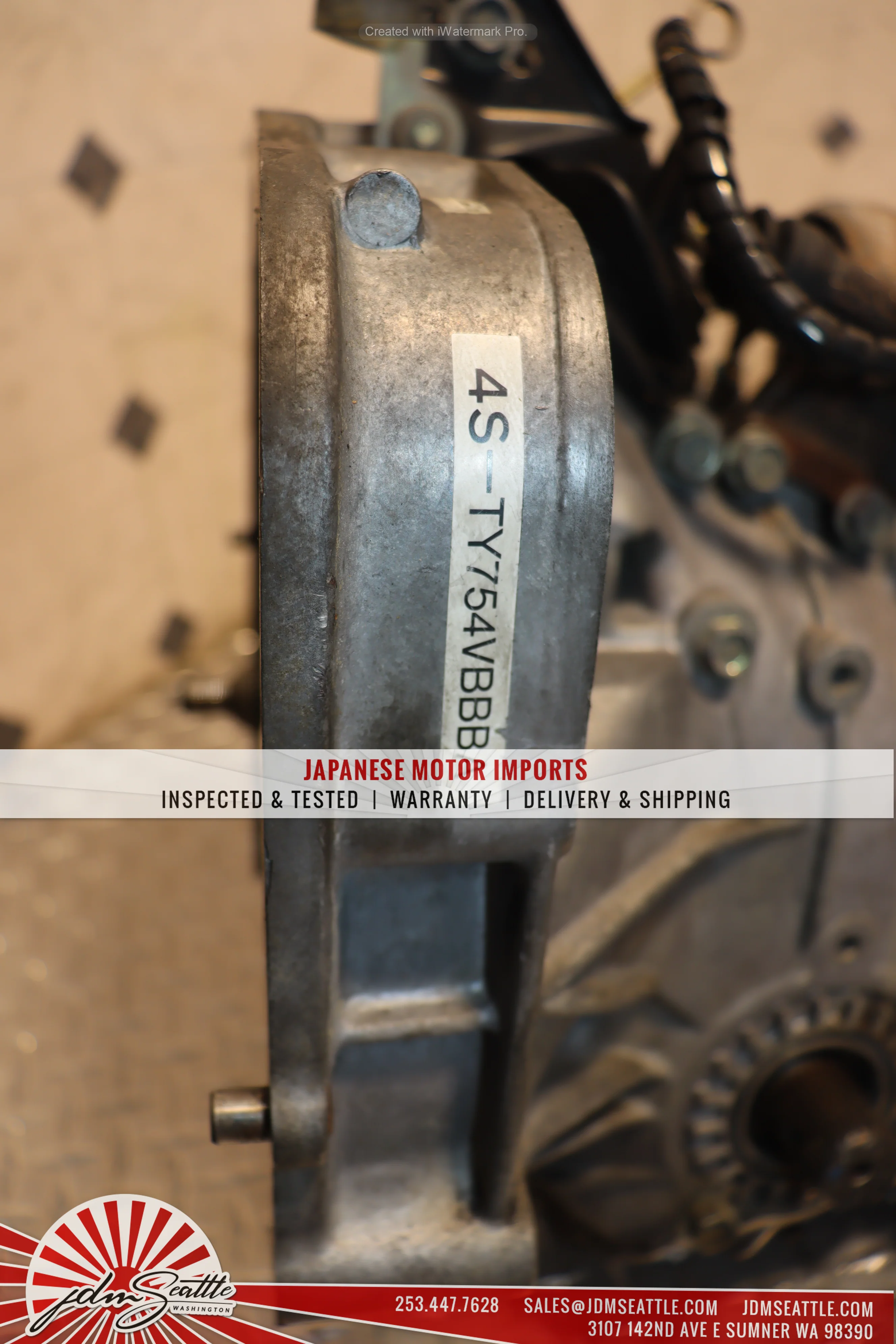JDM EJ20 02-05 SUBARU IMPREZA WRX LEGACY-GT TURBO 5SPEED MANUAL AWD TRANSMISSION 4.11 WITH DIFF - Image 14