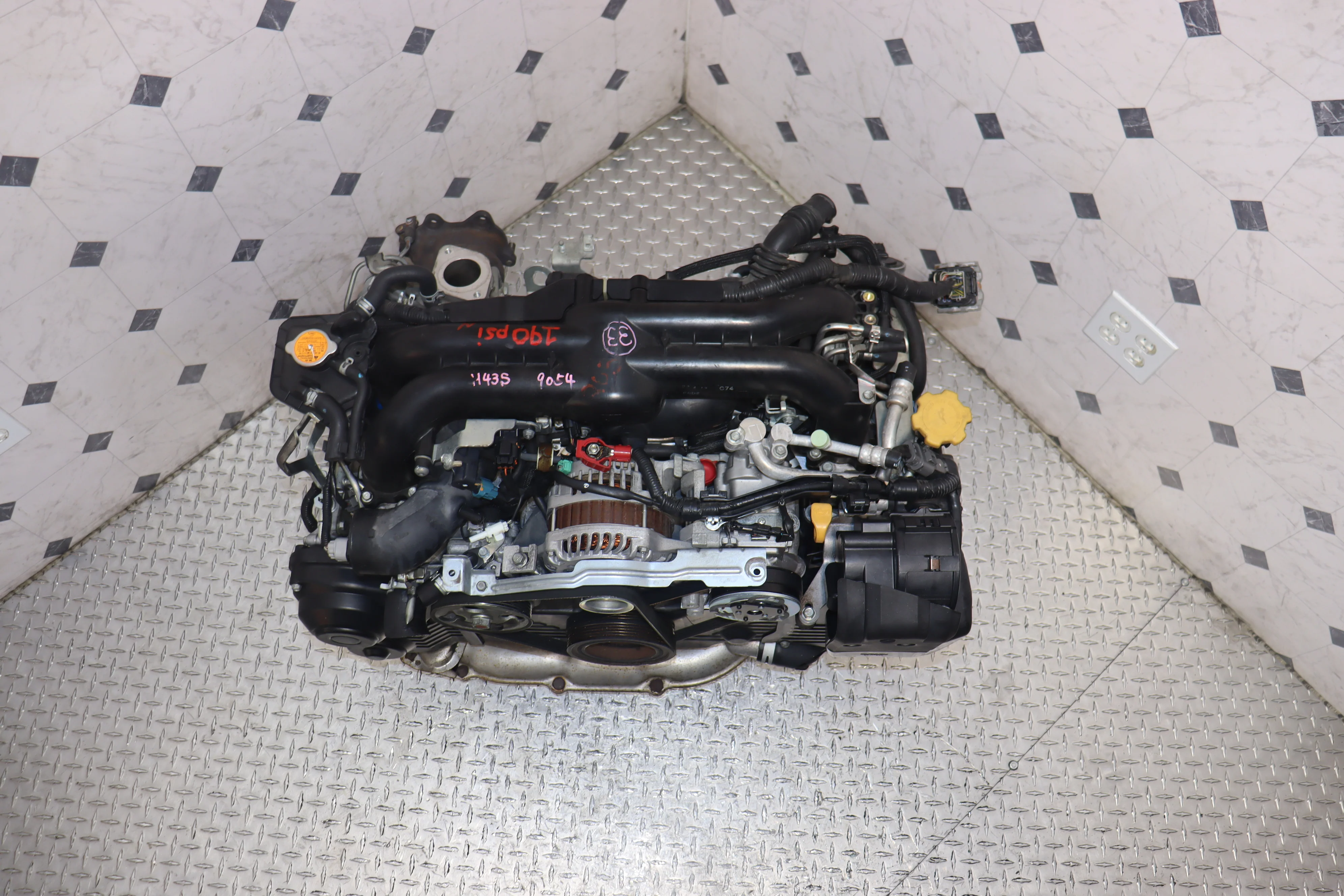 2008 2009 2010 2011 2012 2013 2014 Subaru Impreza WRX EJ205 2.0L DOHC Single AVCS Turbo Engine JDM - Image 3