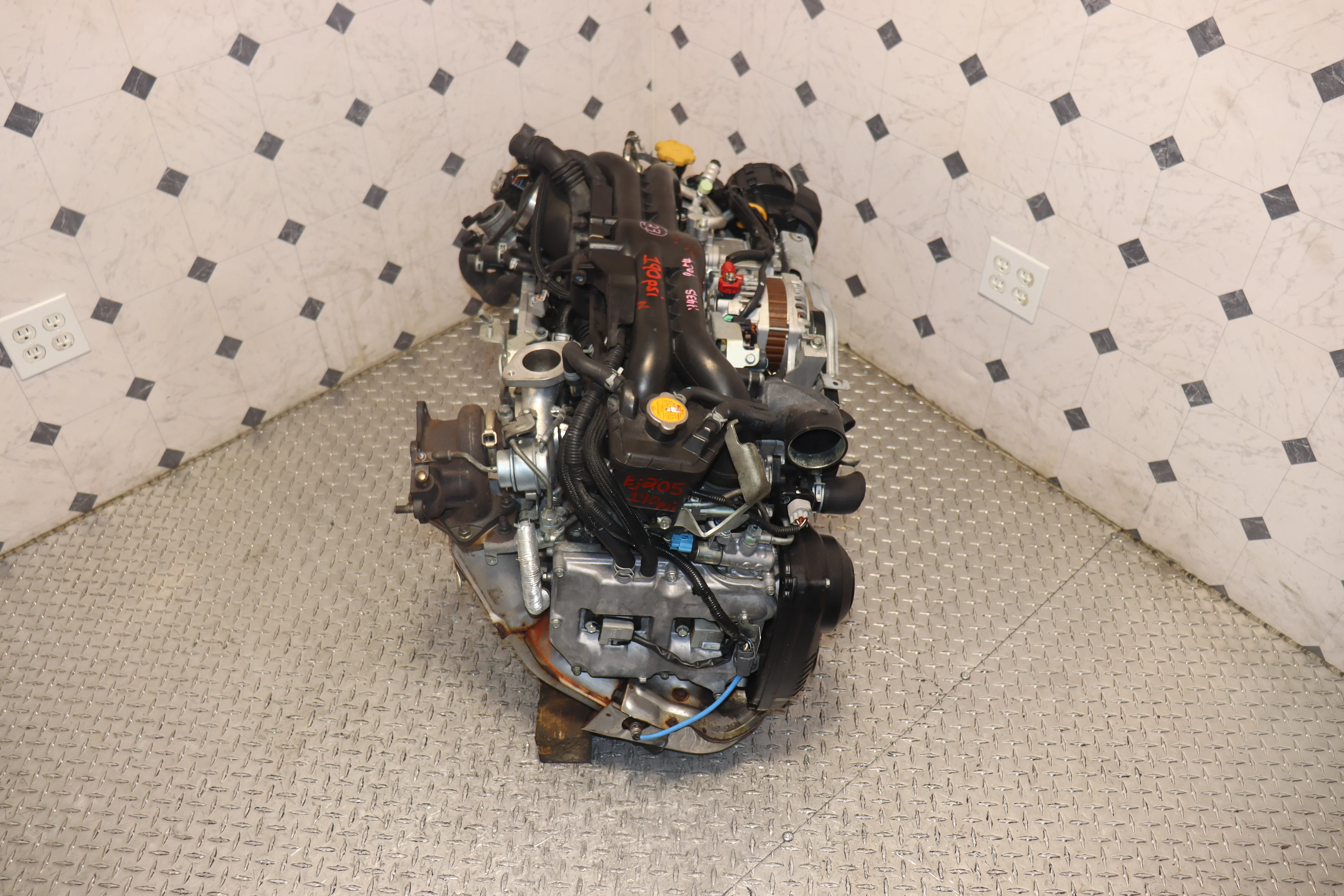 2008 2009 2010 2011 2012 2013 2014 Subaru Impreza WRX EJ205 2.0L DOHC Single AVCS Turbo Engine JDM - Image 8