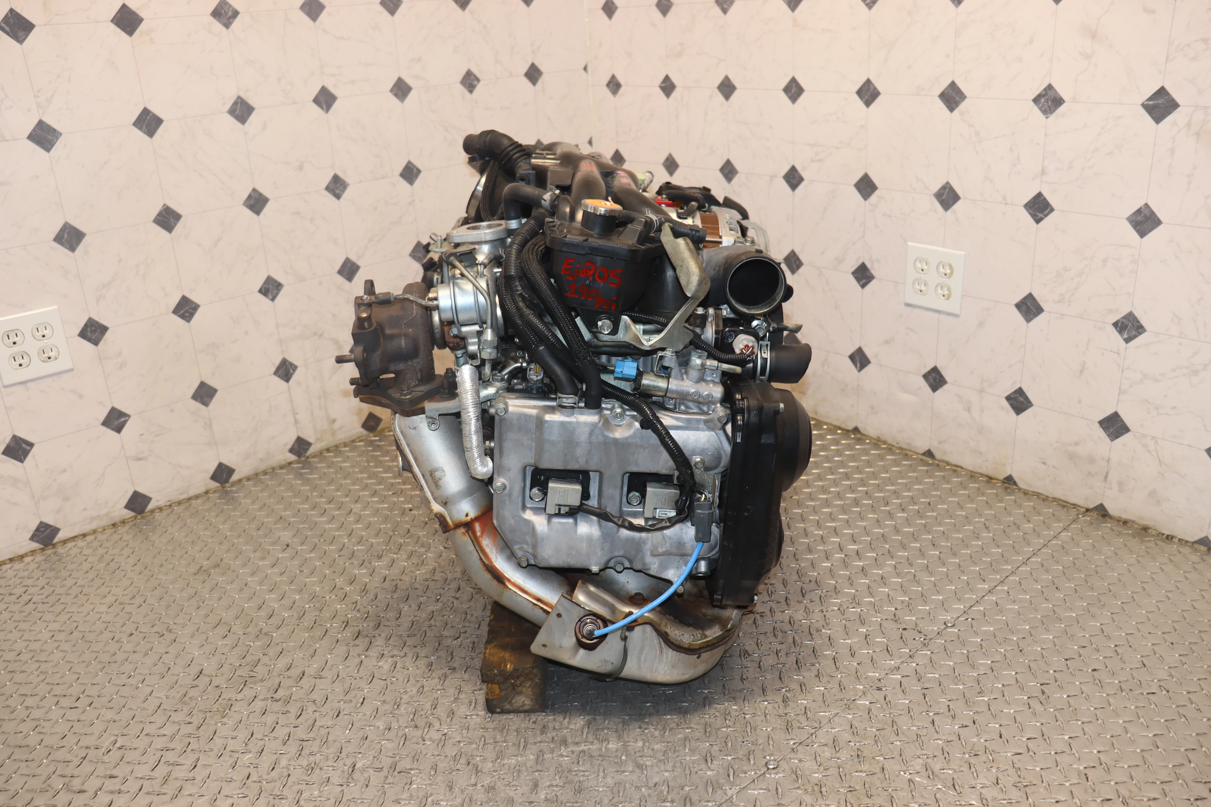 2008 2009 2010 2011 2012 2013 2014 Subaru Impreza WRX EJ205 2.0L DOHC Single AVCS Turbo Engine JDM - Image 9