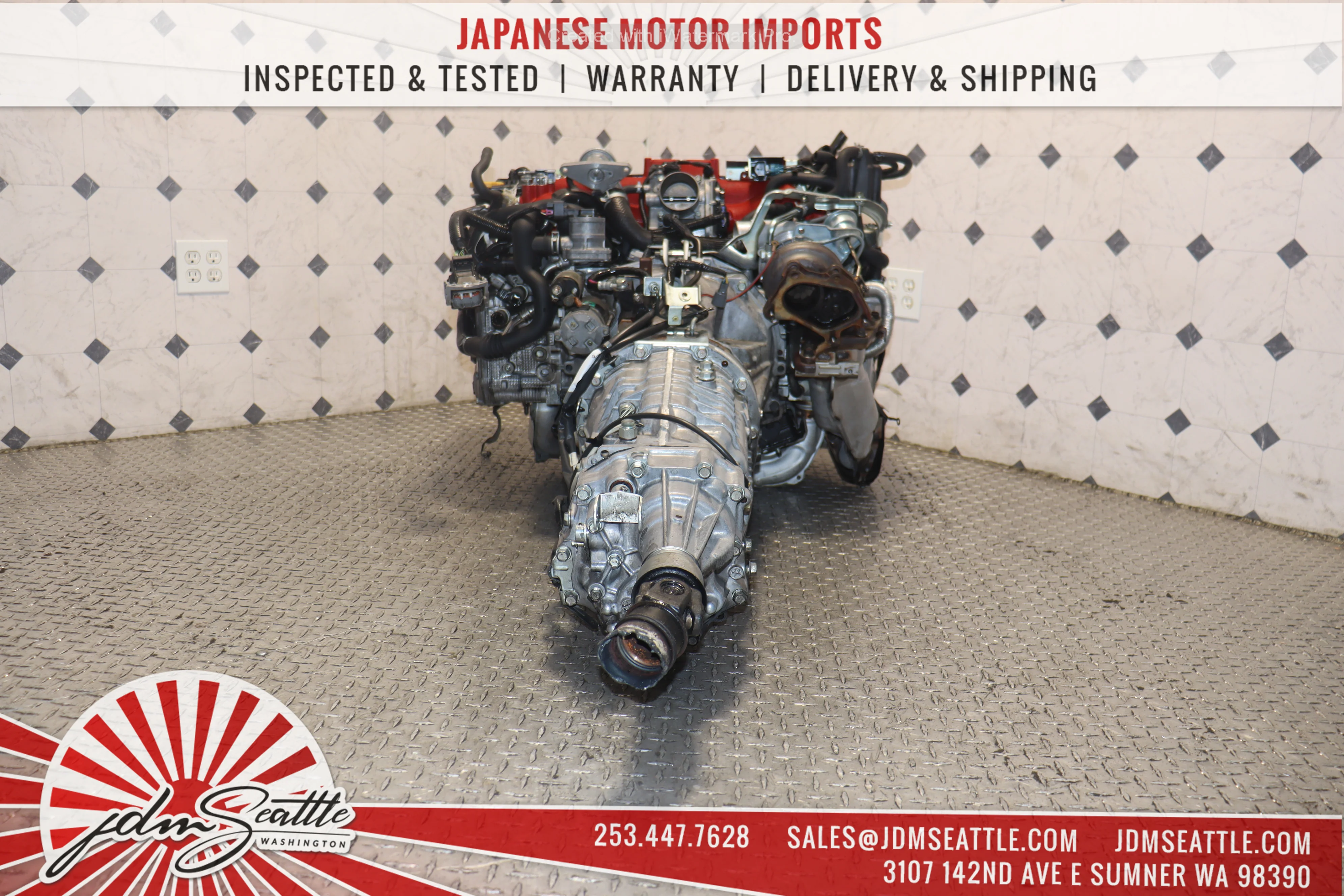 JDM EJ207 Turbo Engine V10 Spec C & 6-Speed for WRX STI - Image 13