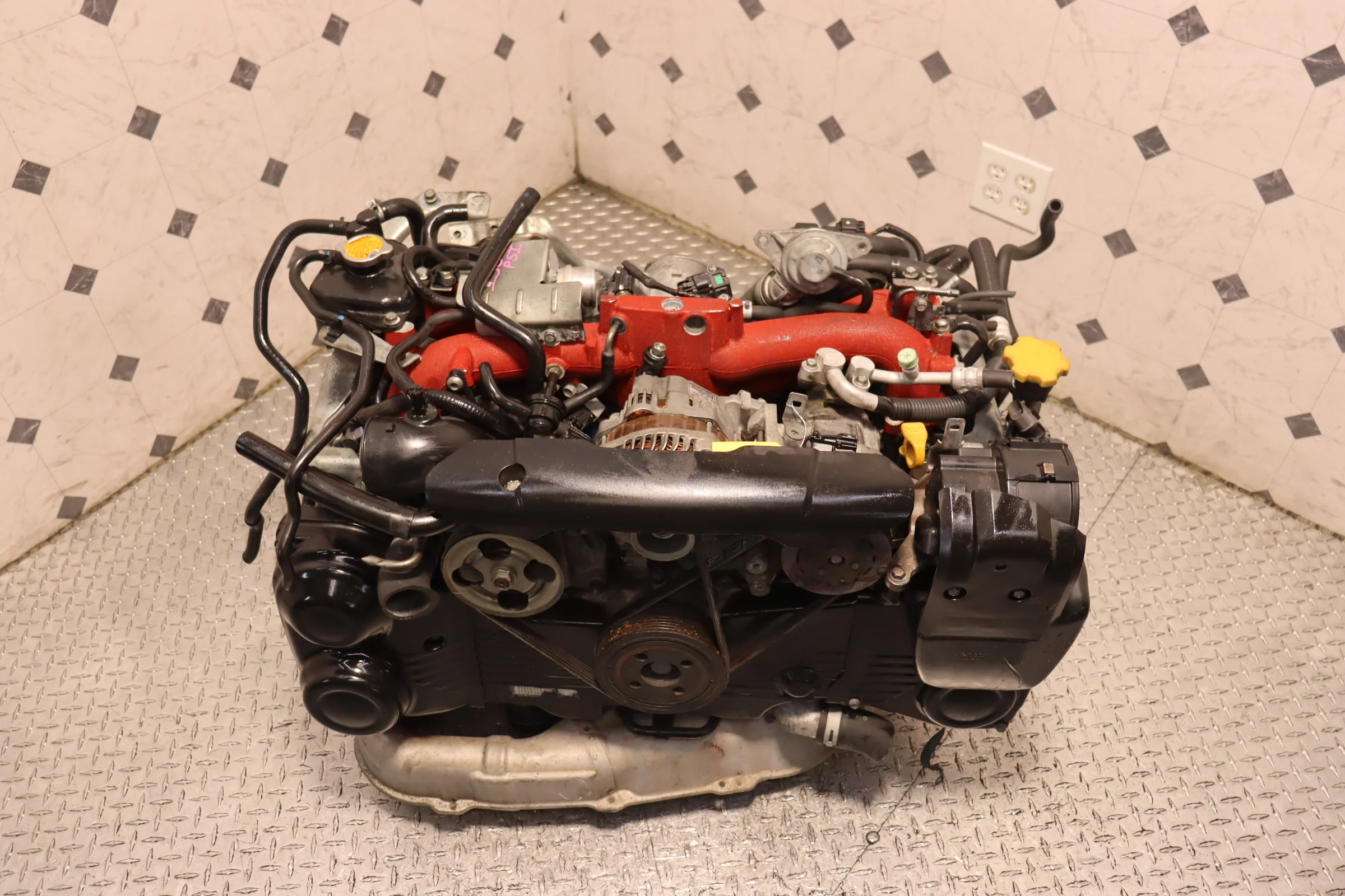 2006 2007 Subaru Impreza WRX STI V10 Spec C 2.0L DOHC Turbo AVCS Engine JDM EJ207 OEM - Image 4