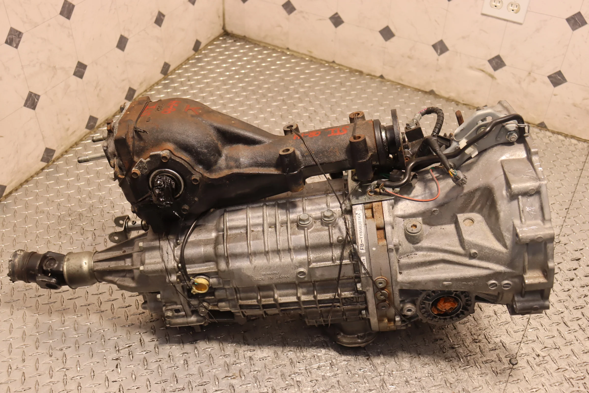 2006 2007 Subaru Impreza WRX STI V10 Spec C 6 Speed Manual Transmission JDM EJ207 TY856 OEM - Image 4