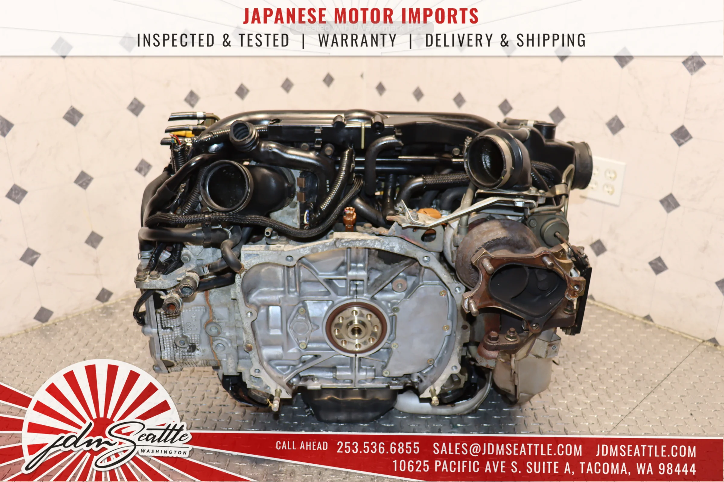 JDM EJ20X 04-06 SUBARU LEGACY / FORESTER XT / BAJA - 2.0L TURBO REPLACEMENT TO 2.5L - Image 3