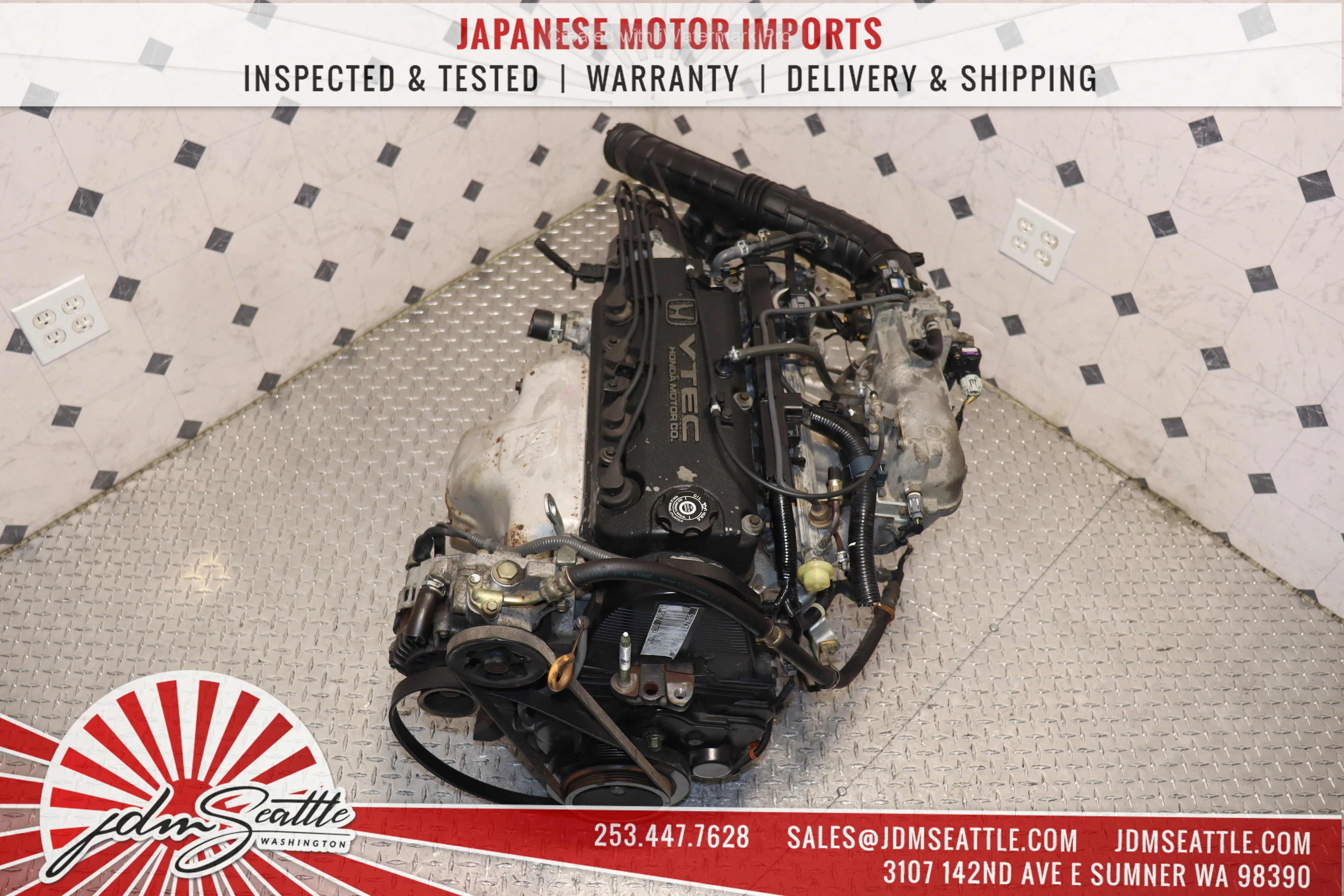 JDM F23A MOTOR 1998 1999 2000 2001 2002 HONDA ACCORD 2.3L 4CYL SOHC VTEC ENGINE - Image 4