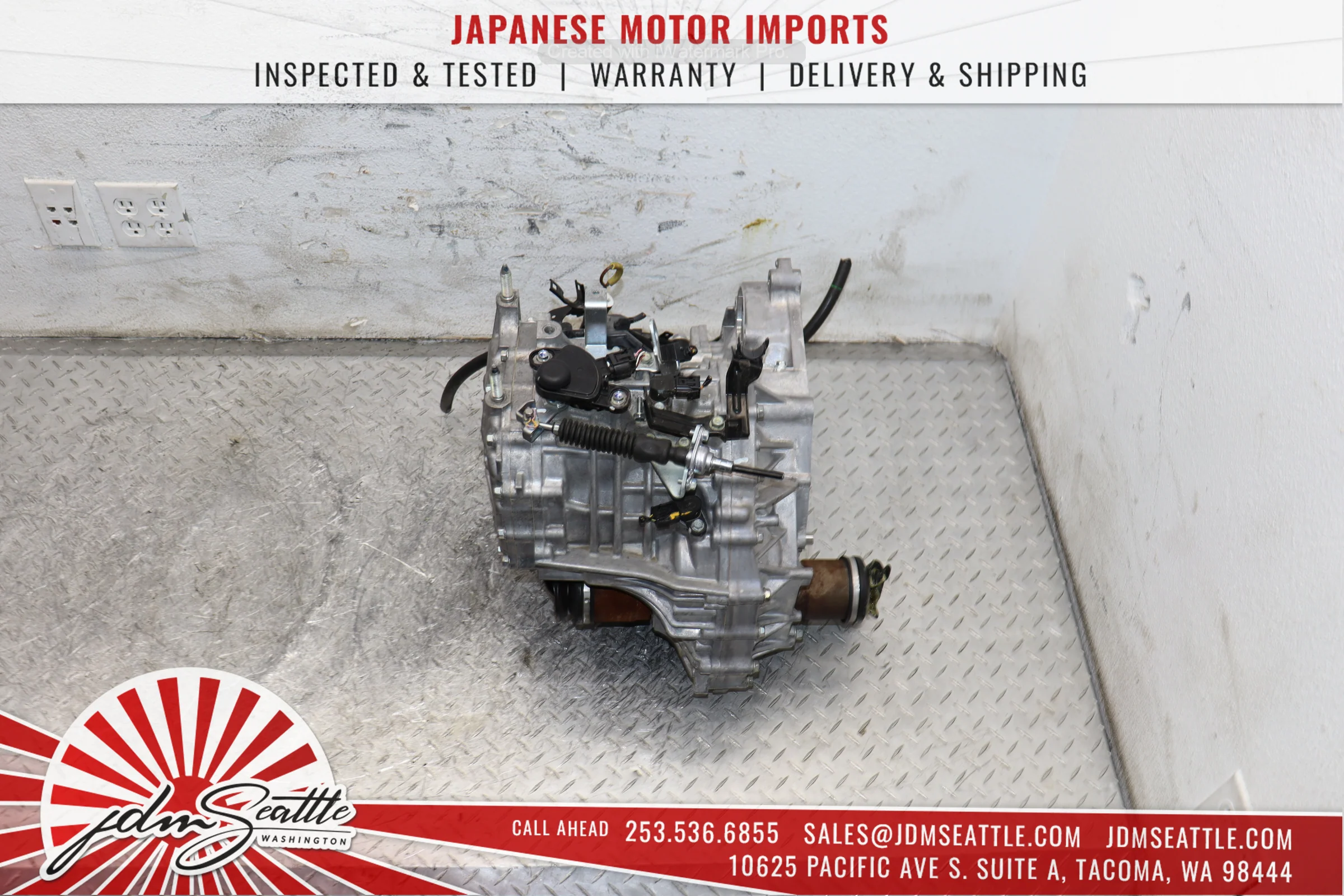 JDM 10-11 HONDA INSIGHT HYBRID CVT AUTOMATIC TRANSMISSION LDA MF6 -2WD - Image 11