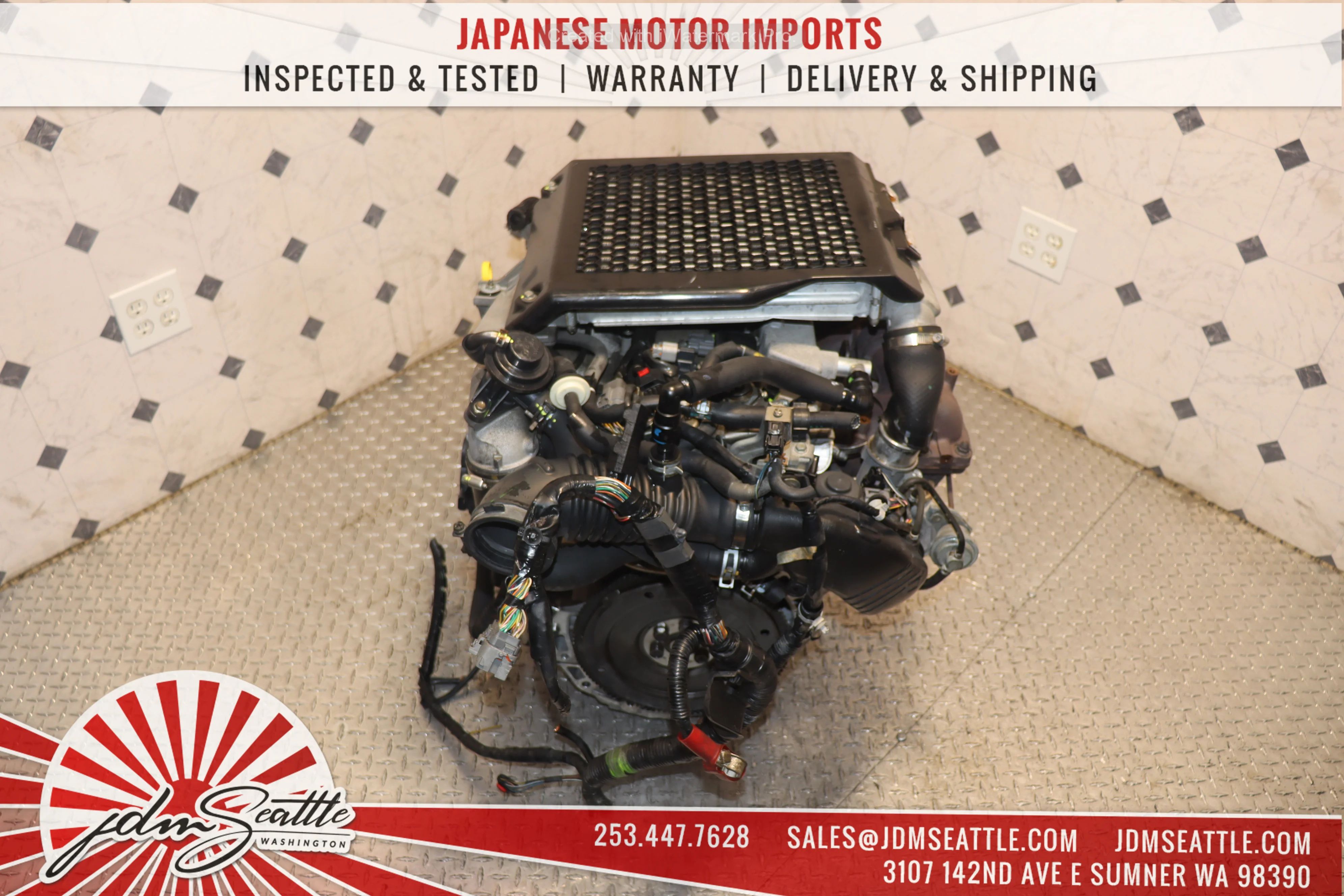 JDM L3-VDT MOTOR 2006 - 2012 MAZDASPEED 3 / CX-7 2.3L 4CYL TURBO ENGINE - Image 5
