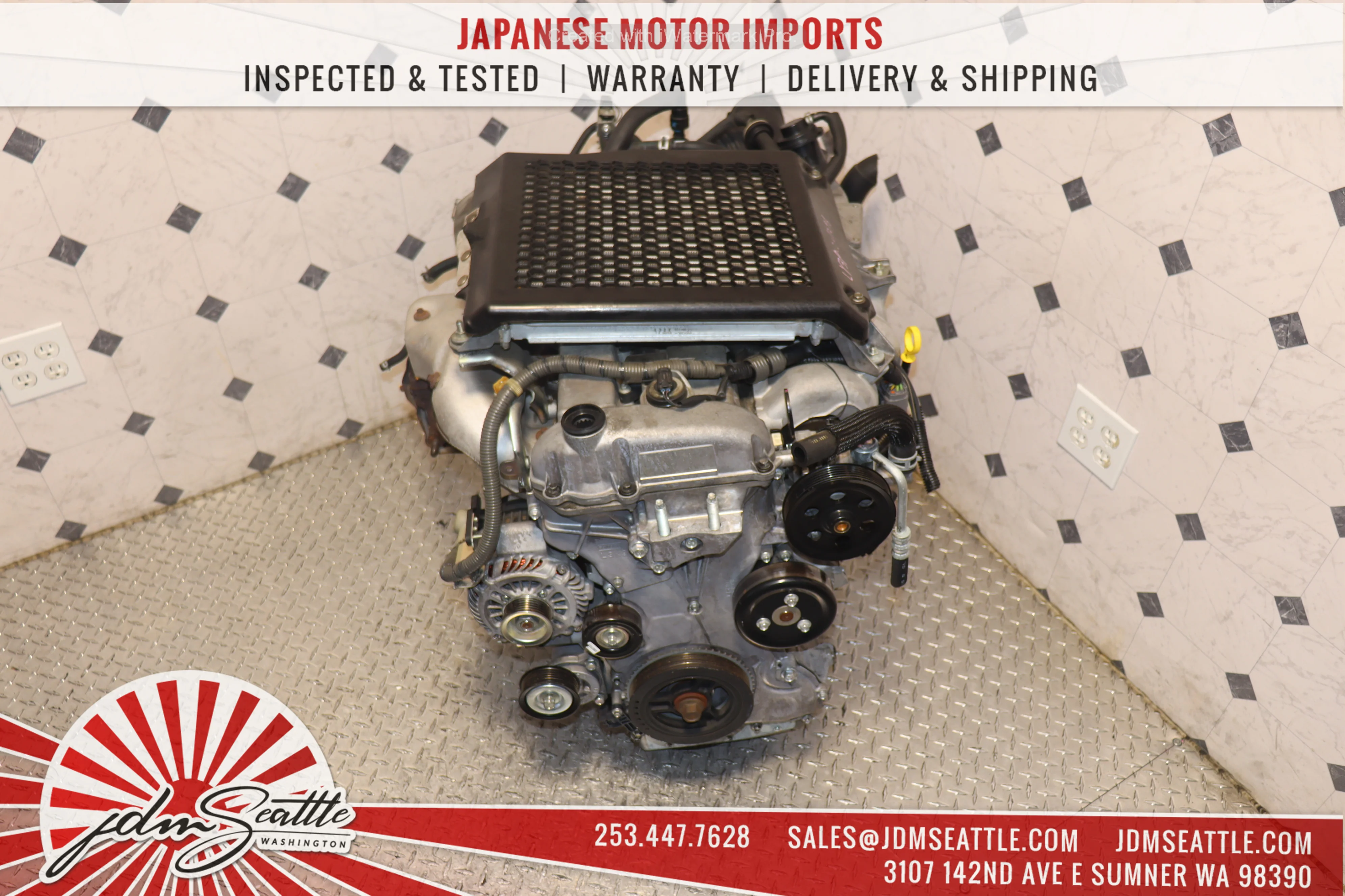JDM L3-VDT MOTOR 2006 - 2012 MAZDASPEED 3 / CX-7 2.3L 4CYL TURBO ENGINE - Image 5