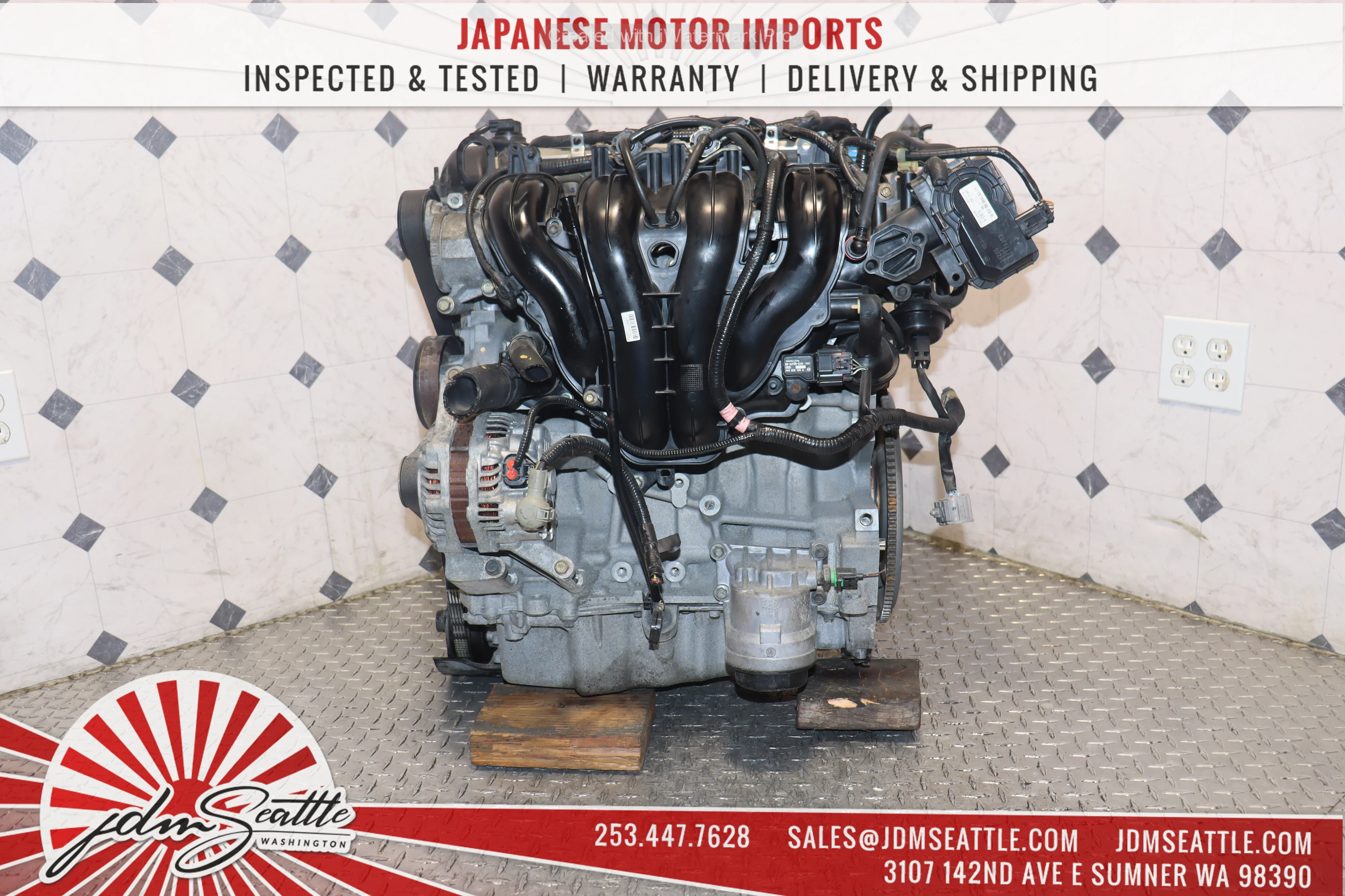 JDM L3-VE MOTOR 2006 2007 2008 2009 MAZDA 3 2.3L 4CYL DOHC 16 VALVE ENGINE - Image 4