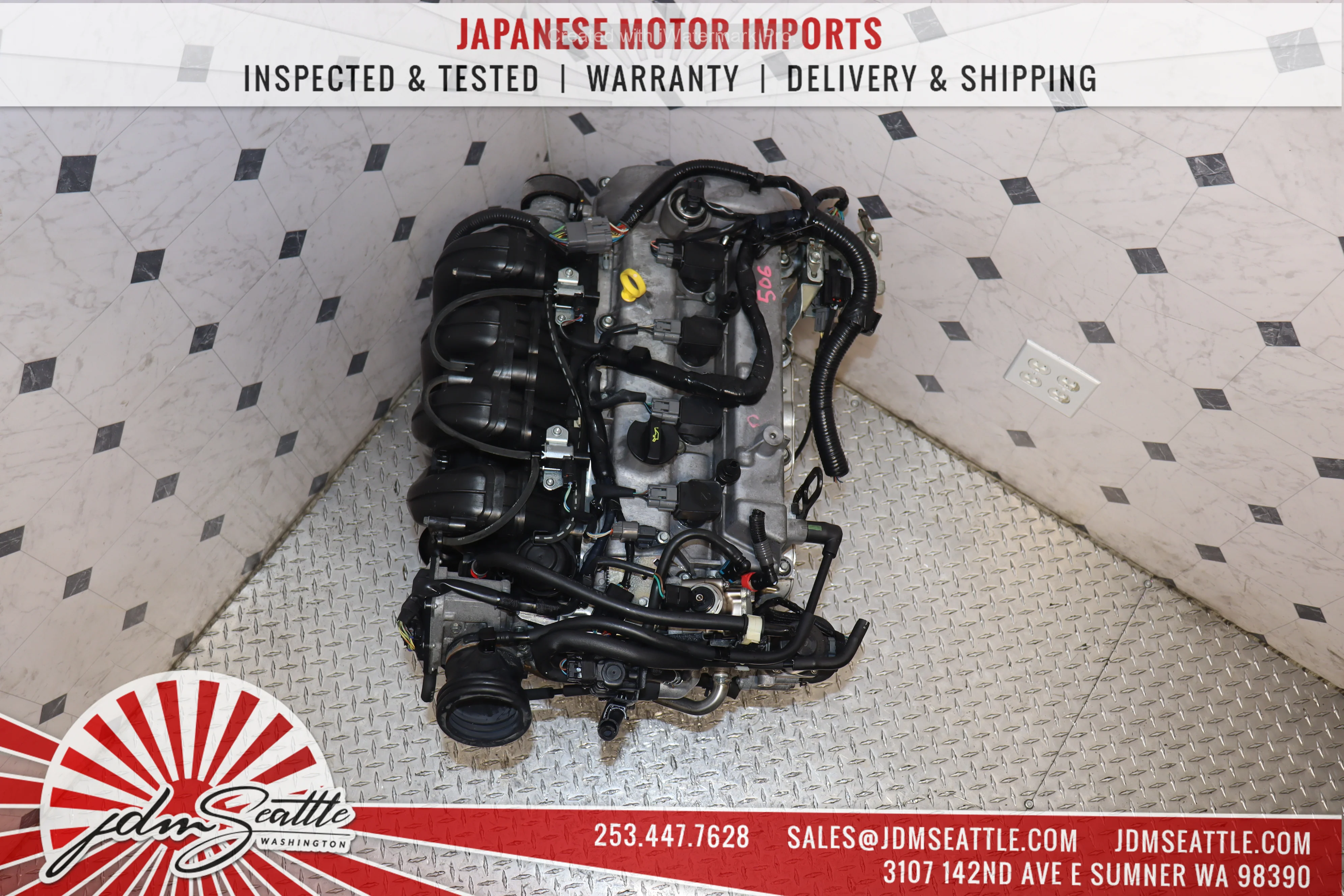 JDM LF-VE 2006 2007 2008 2009 MAZDA 3 2.0L REPLACEMENT FOR 2.3L 4CYL DOHC VVT ENGINE - Image 4