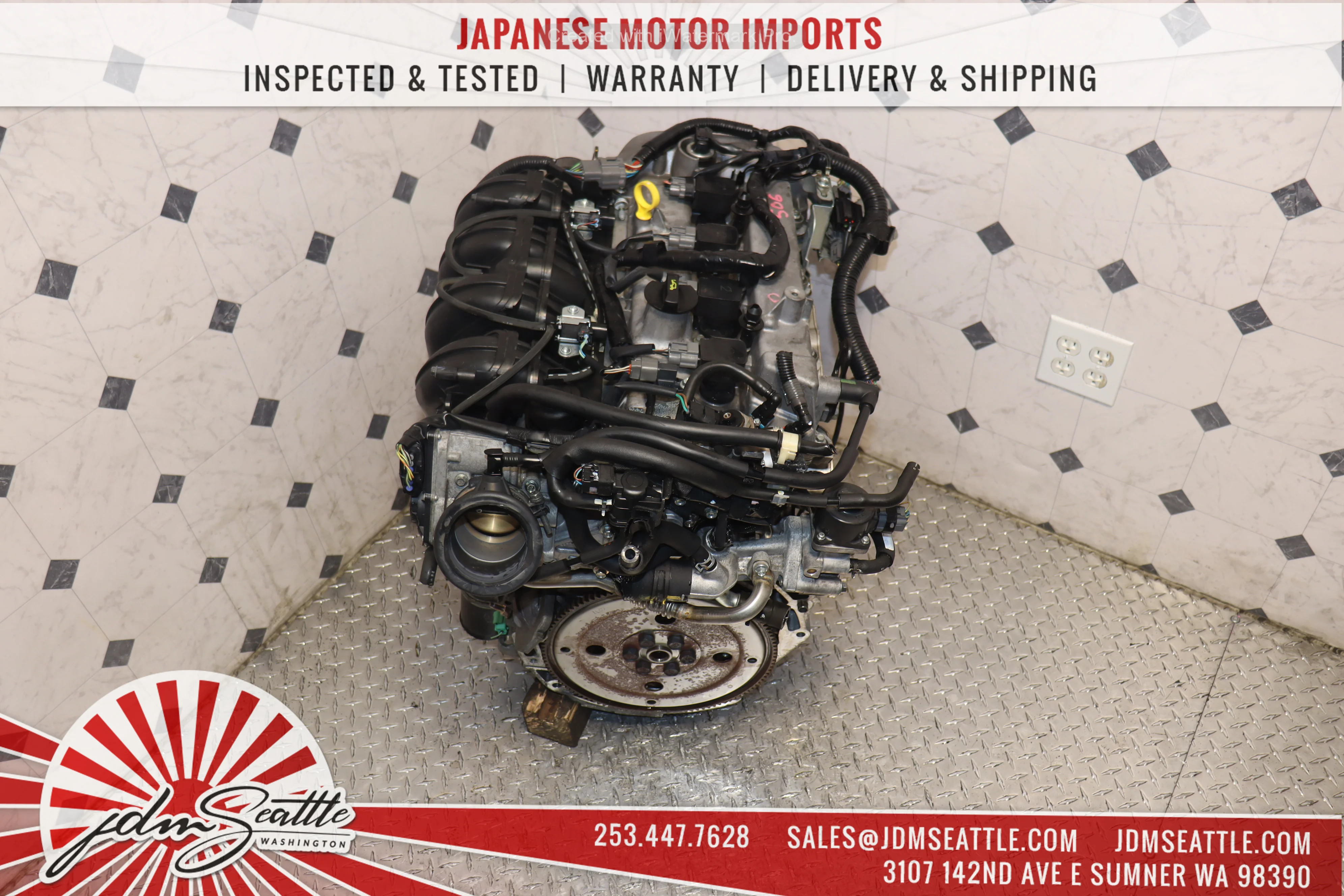 JDM LF-VE 2006 2007 2008 2009 MAZDA 3 2.0L REPLACEMENT FOR 2.3L 4CYL DOHC VVT ENGINE - Image 5