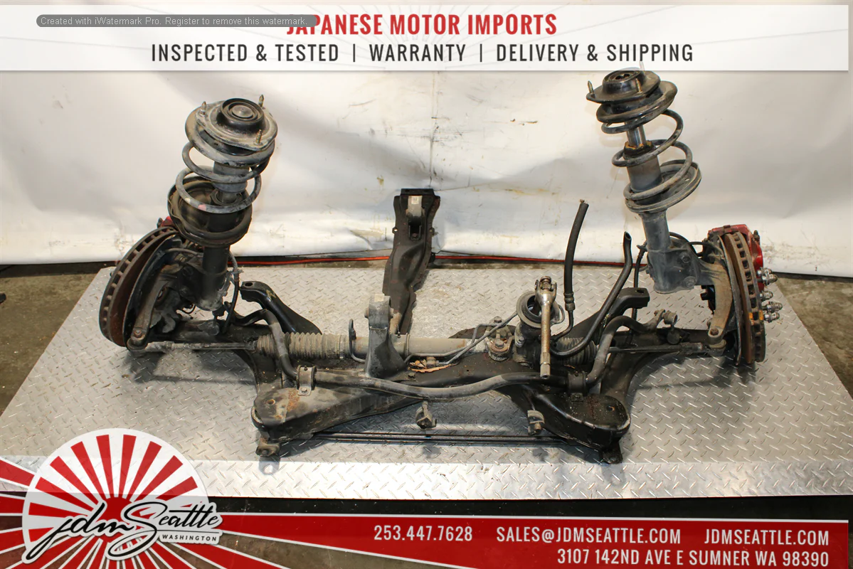 JDM MITSUBISHI EVO 7 8 CT9A COMPLETE FRONT AND REAR SUSPENSION, SUBFRAMES WITH DIFFERENTIAL - Image 10