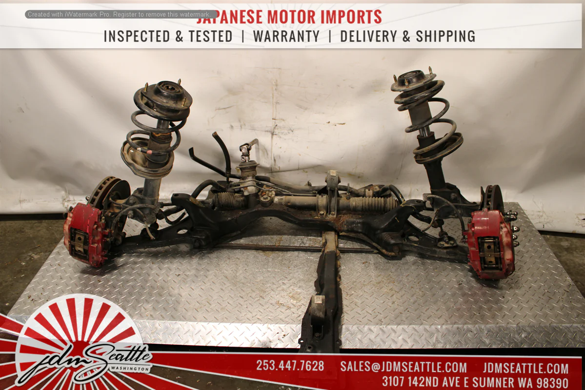 JDM MITSUBISHI EVO 7 8 CT9A COMPLETE FRONT AND REAR SUSPENSION, SUBFRAMES WITH DIFFERENTIAL - Image 13