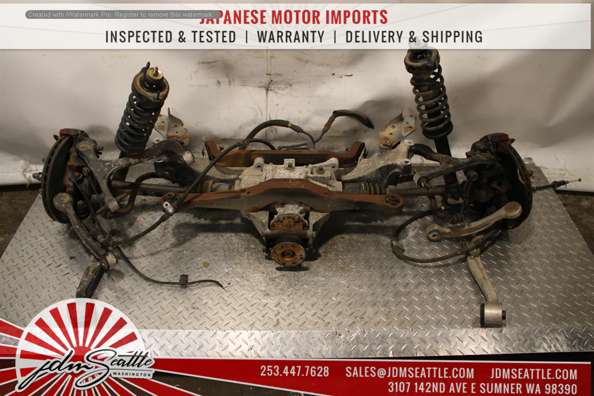 JDM MITSUBISHI EVO 7 8 CT9A COMPLETE FRONT AND REAR SUSPENSION, SUBFRAMES WITH DIFFERENTIAL - Image 5