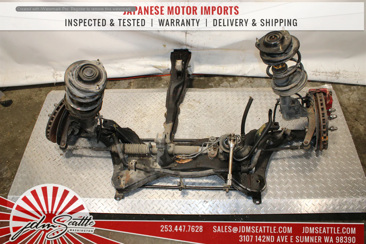 JDM MITSUBISHI EVO 7 8 CT9A COMPLETE FRONT AND REAR SUSPENSION, SUBFRAMES WITH DIFFERENTIAL - Image 9