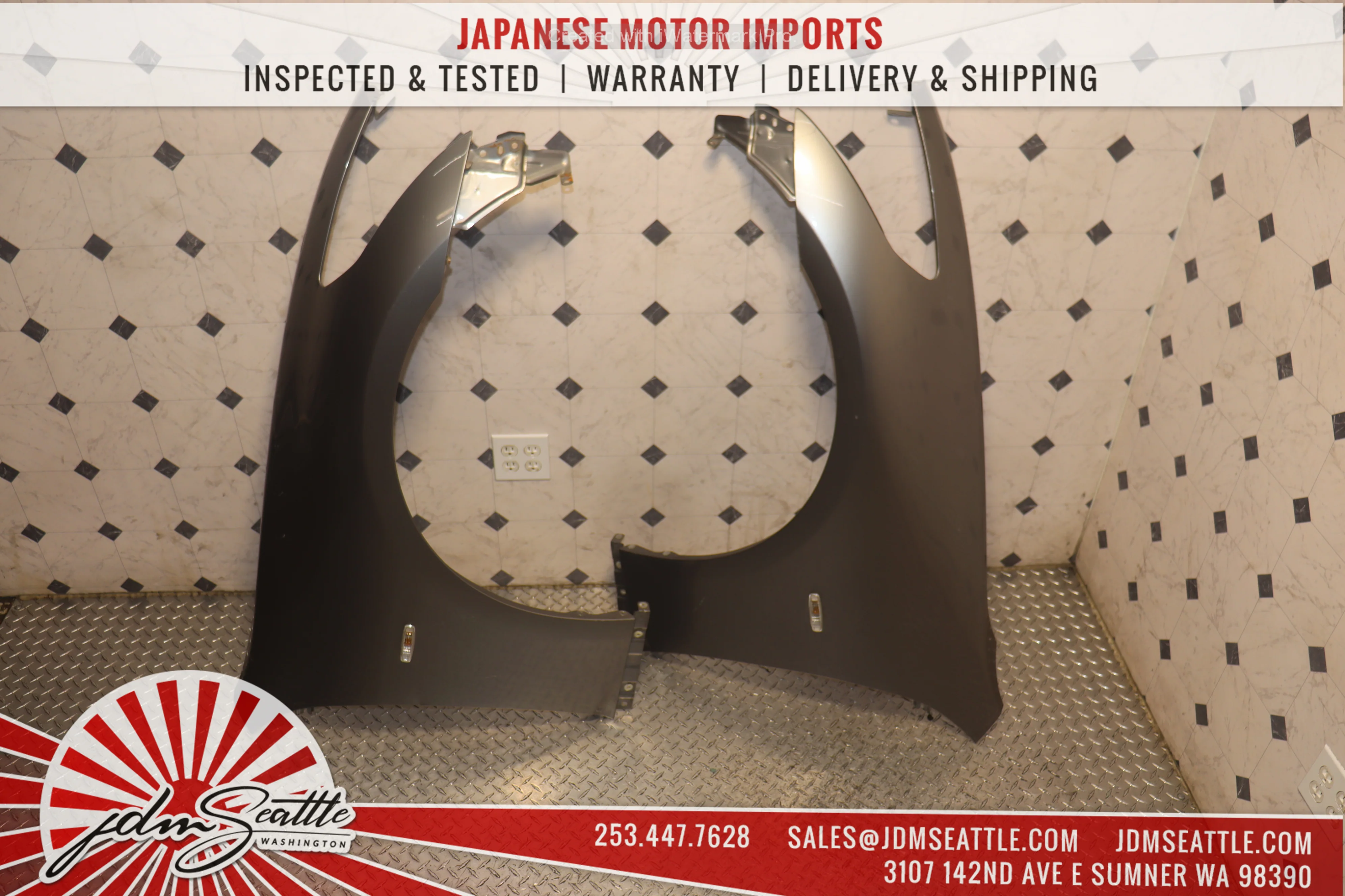 JDM NISSAN SKYLINE 350GT / 2007 2008 INFINITI G35 / 2009 INFINITI G37 SEDAN COMPLETE FRONT END NOSE CUT CONVERSION - Image 12