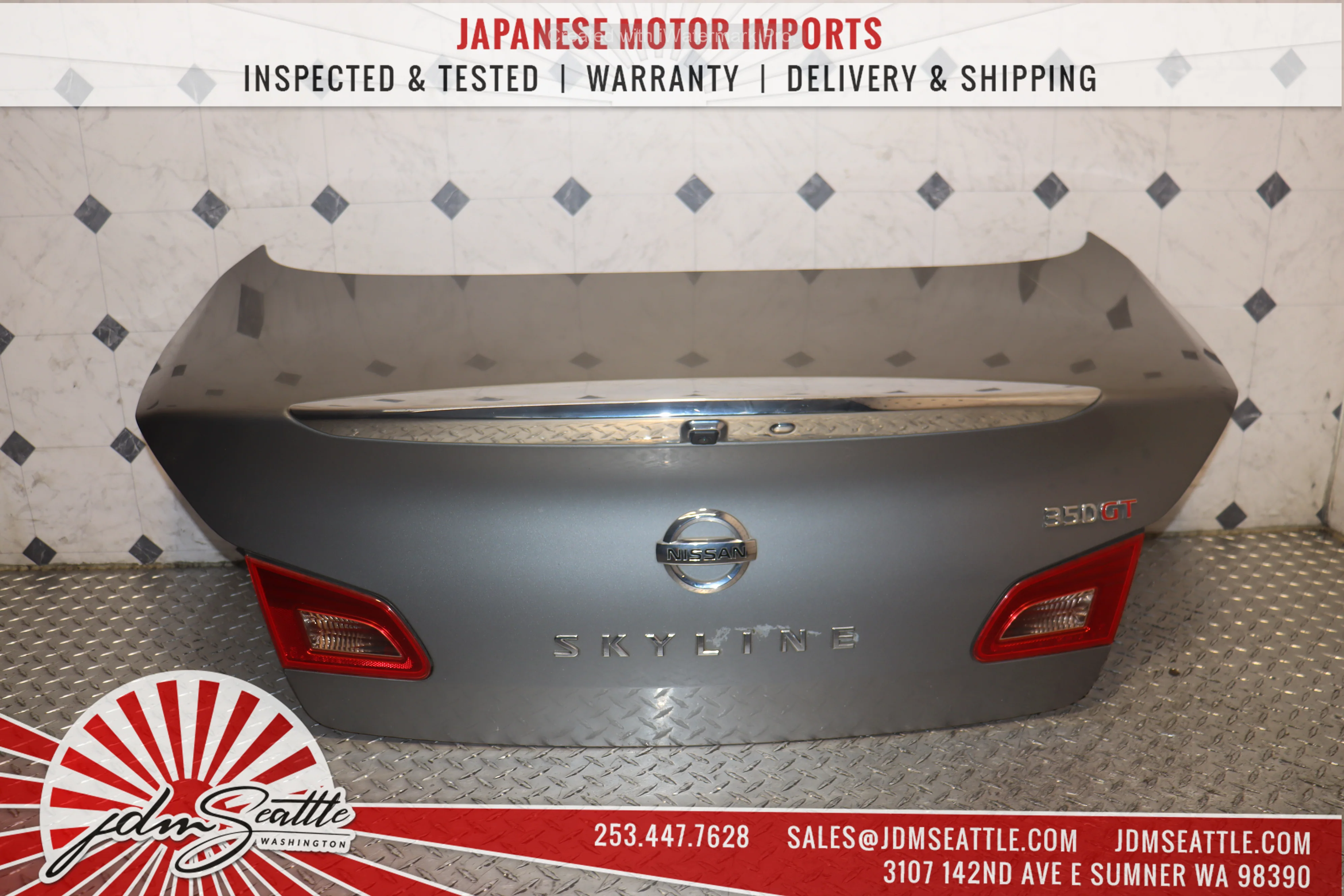 JDM NISSAN SKYLINE 350GT / 2007 2008 INFINITI G35 / 2009 INFINITI G37 SEDAN COMPLETE FRONT END NOSE CUT CONVERSION - Image 18