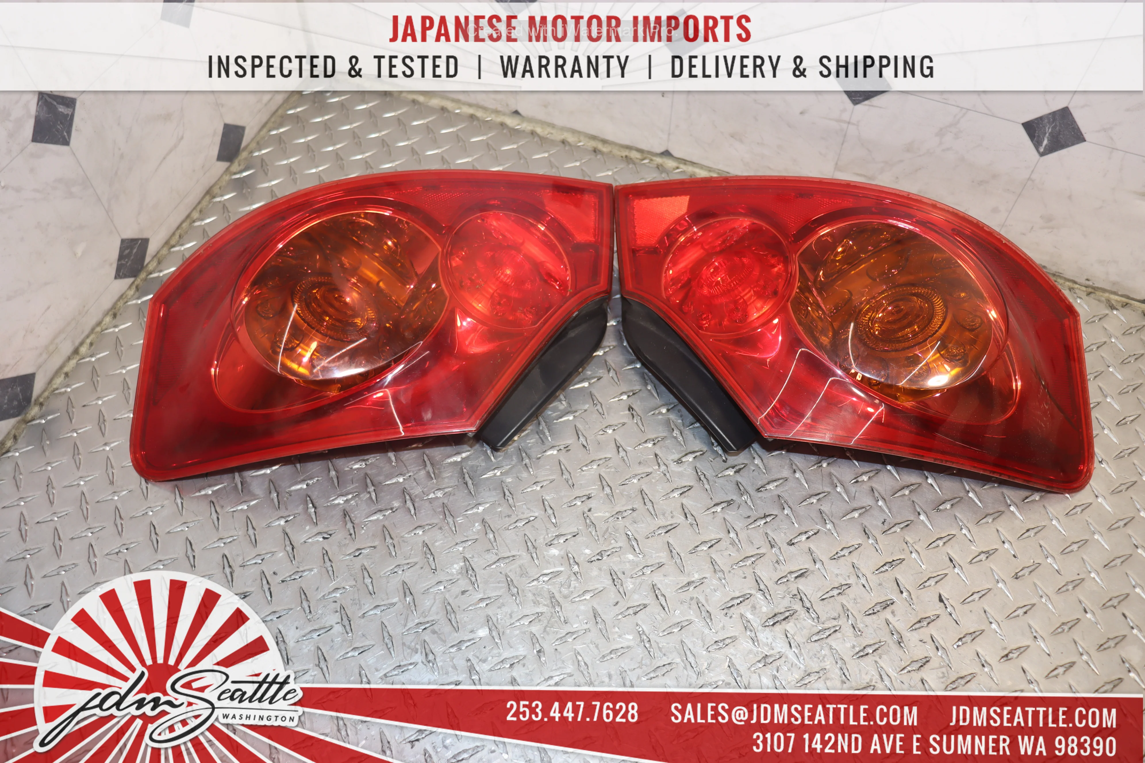 JDM NISSAN SKYLINE 350GT / 2007 2008 INFINITI G35 / 2009 INFINITI G37 SEDAN COMPLETE FRONT END NOSE CUT CONVERSION - Image 30