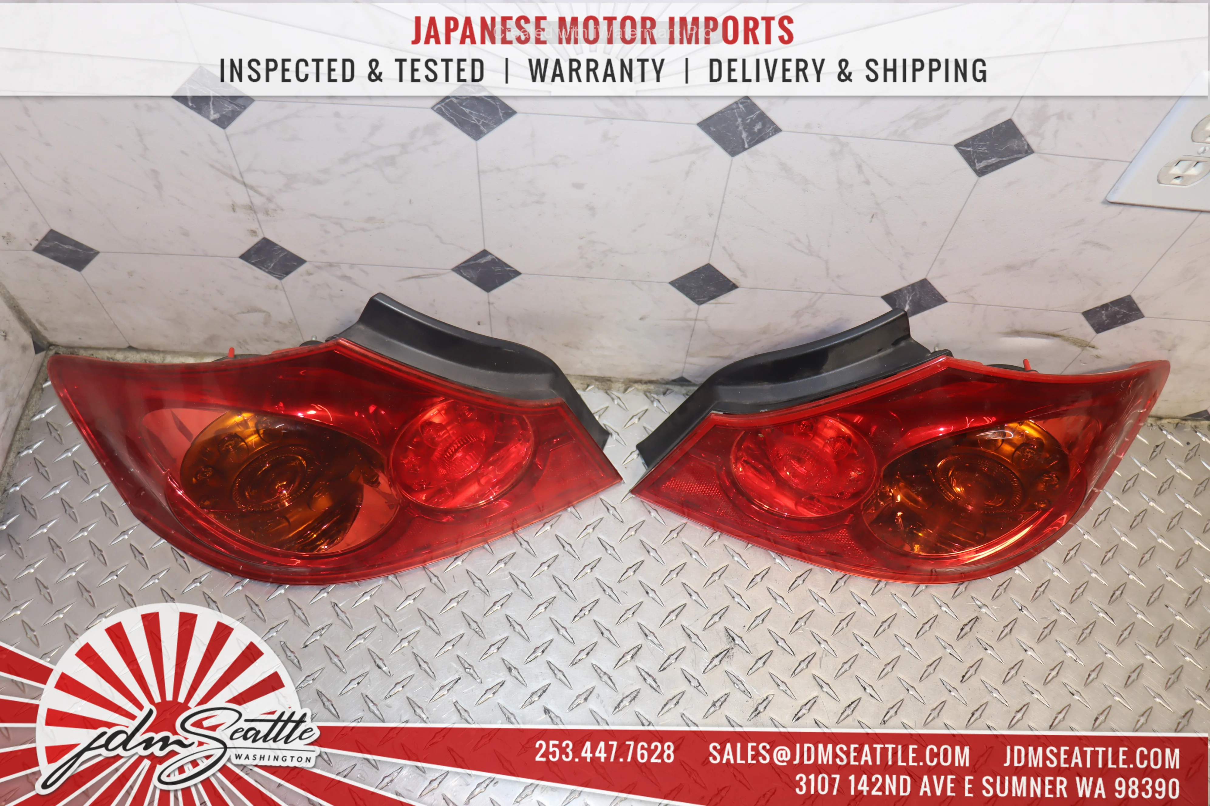 JDM NISSAN SKYLINE 350GT / 2007 2008 INFINITI G35 / 2009 INFINITI G37 SEDAN COMPLETE FRONT END NOSE CUT CONVERSION - Image 31