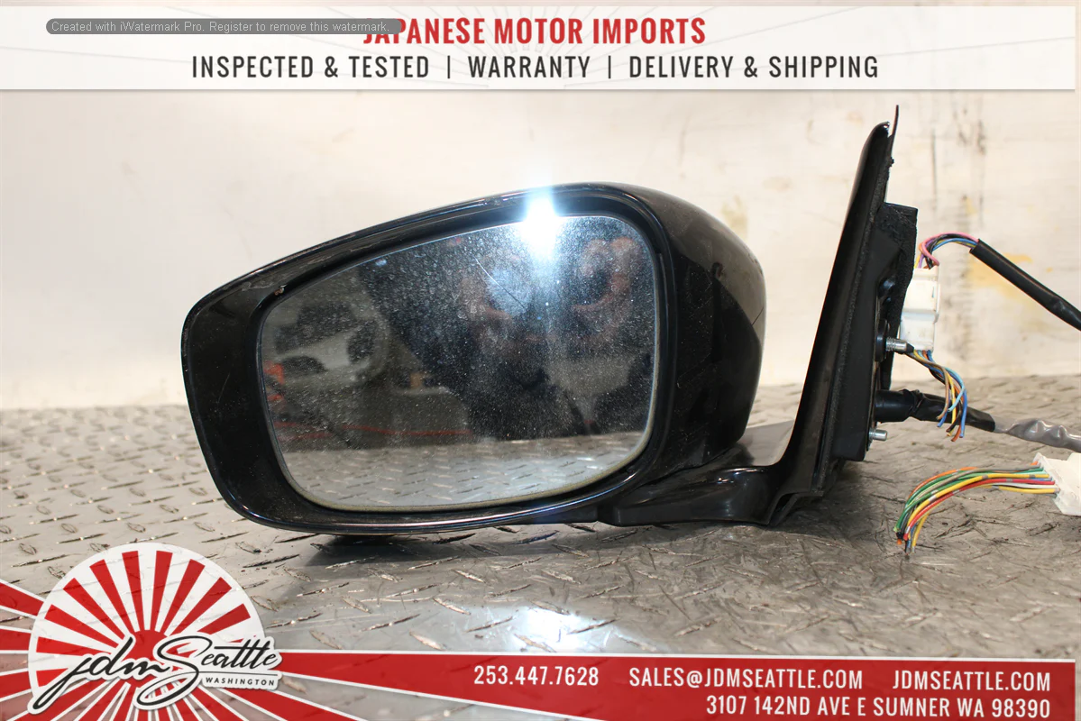 JDM NISSAN SKYLINE V36 350GT INFINITI G37 07-14 SIDE MIRRORS WITH CAMERA - Image 4