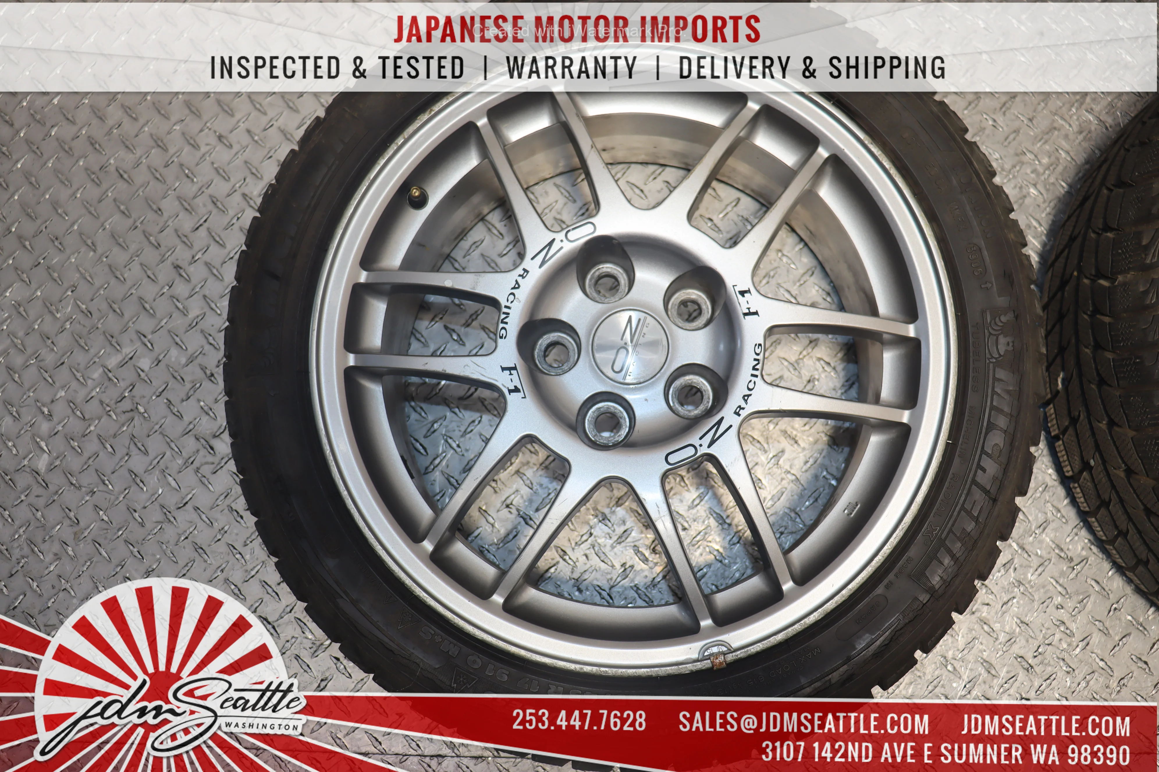 JDM OZ RACING F-1 CUP WHEELS SET OF 4 RIMS ONLY TIRES ARE INCLUDED - Image 4