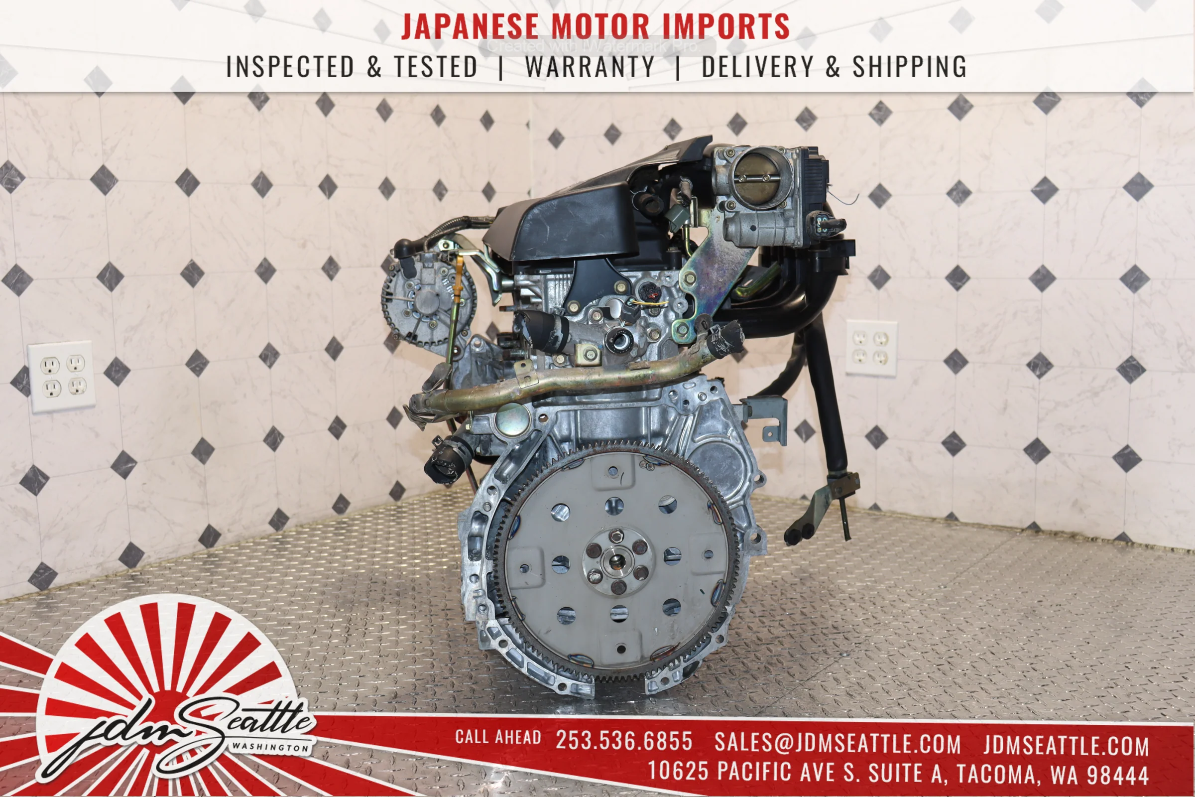 JDM QR25DE 2.5L DOHC ENGINE 2002-2006 NISSAN ALTIMA SENTRA SER QR25 MOTOR - Image 7