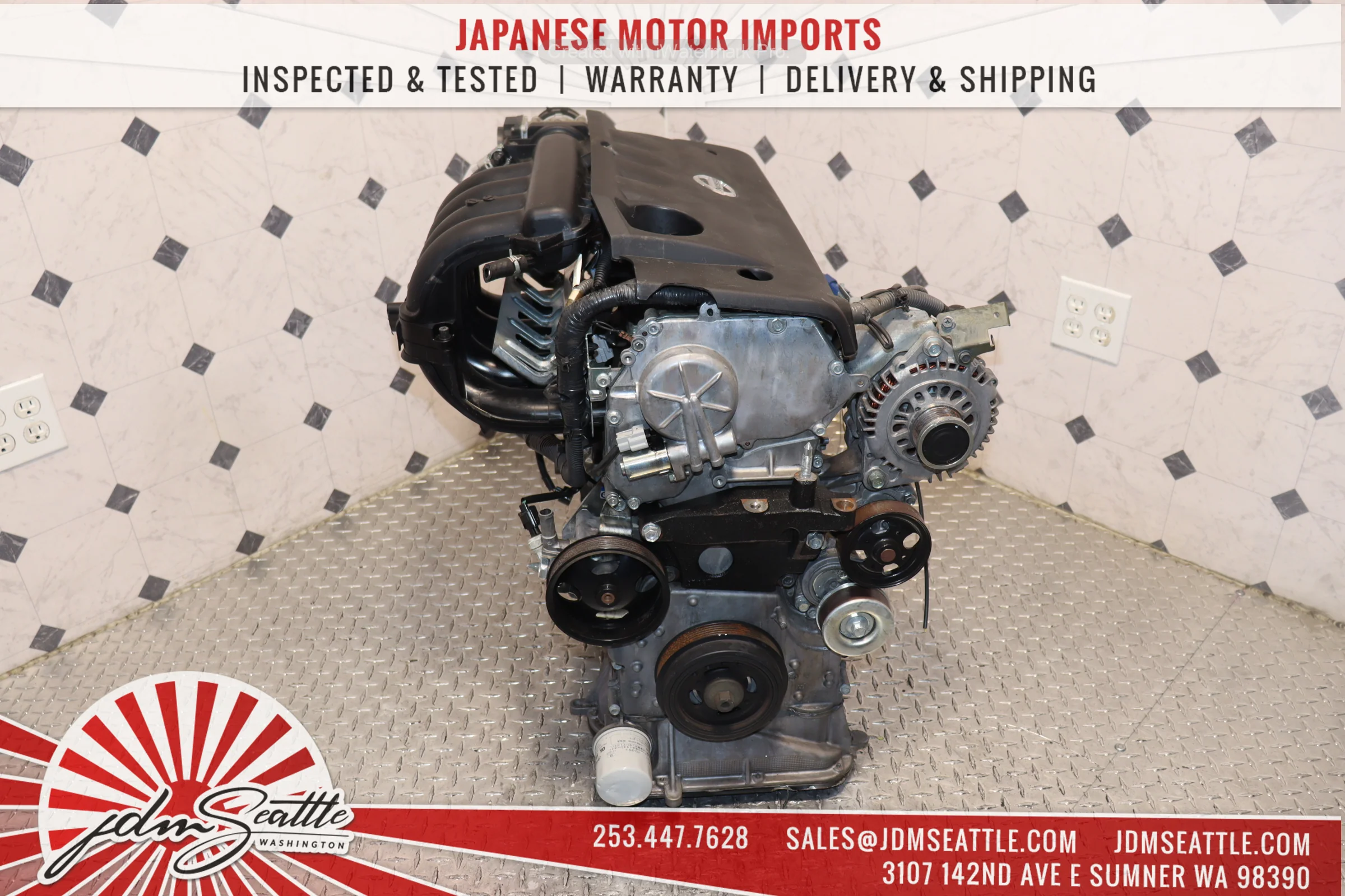JDM QR25DE 2.5L DOHC ENGINE 2002-2006 NISSAN ALTIMA SENTRA SER QR25 MOTOR - Image 11