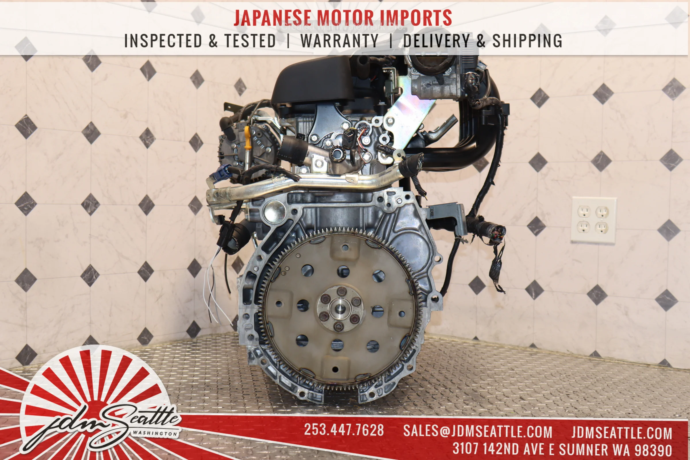 JDM QR25DE 2.5L DOHC ENGINE 2002-2006 NISSAN ALTIMA SENTRA SER QR25 MOTOR - Image 6