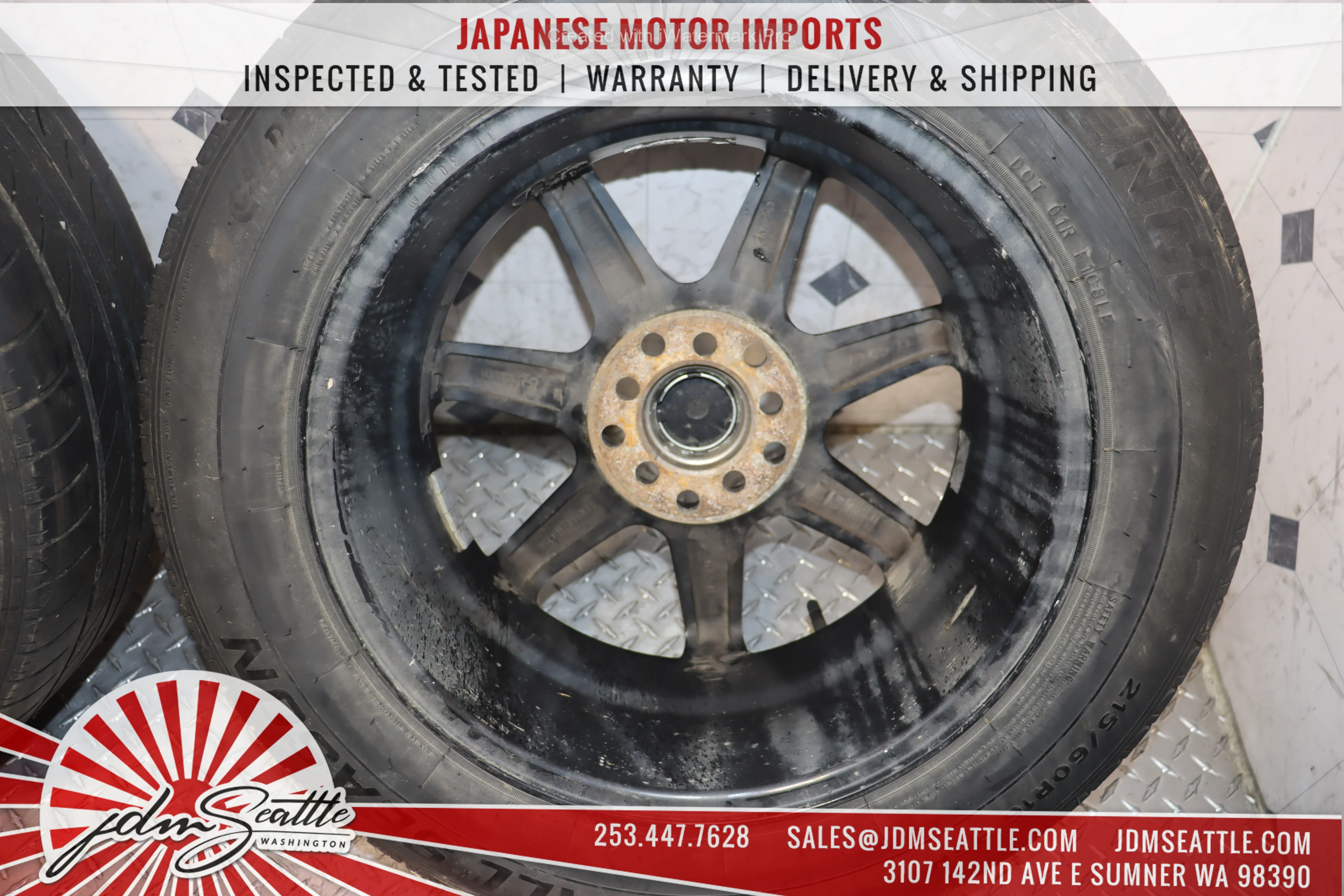 JDM RACELINE 131B EVO SET OF 4 WHEELS RIMS ONLY TIRES ARE INCLUDED - Image 11
