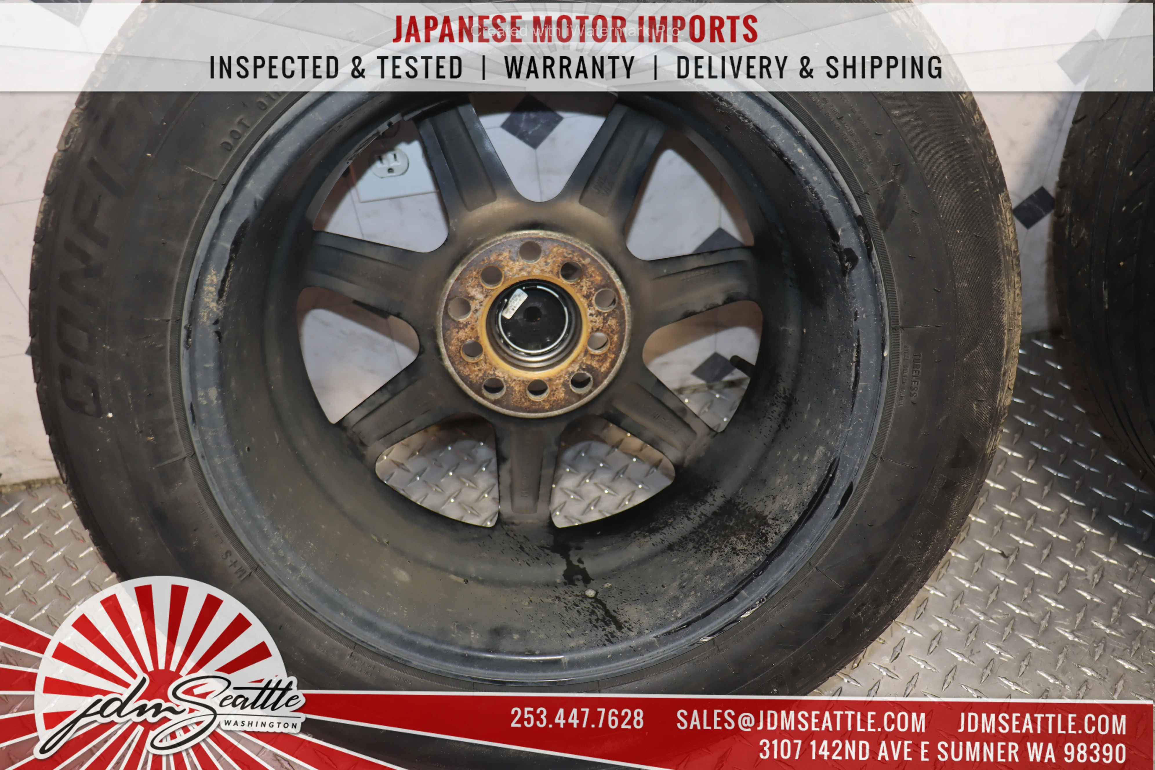 JDM RACELINE 131B EVO SET OF 4 WHEELS RIMS ONLY TIRES ARE INCLUDED - Image 7