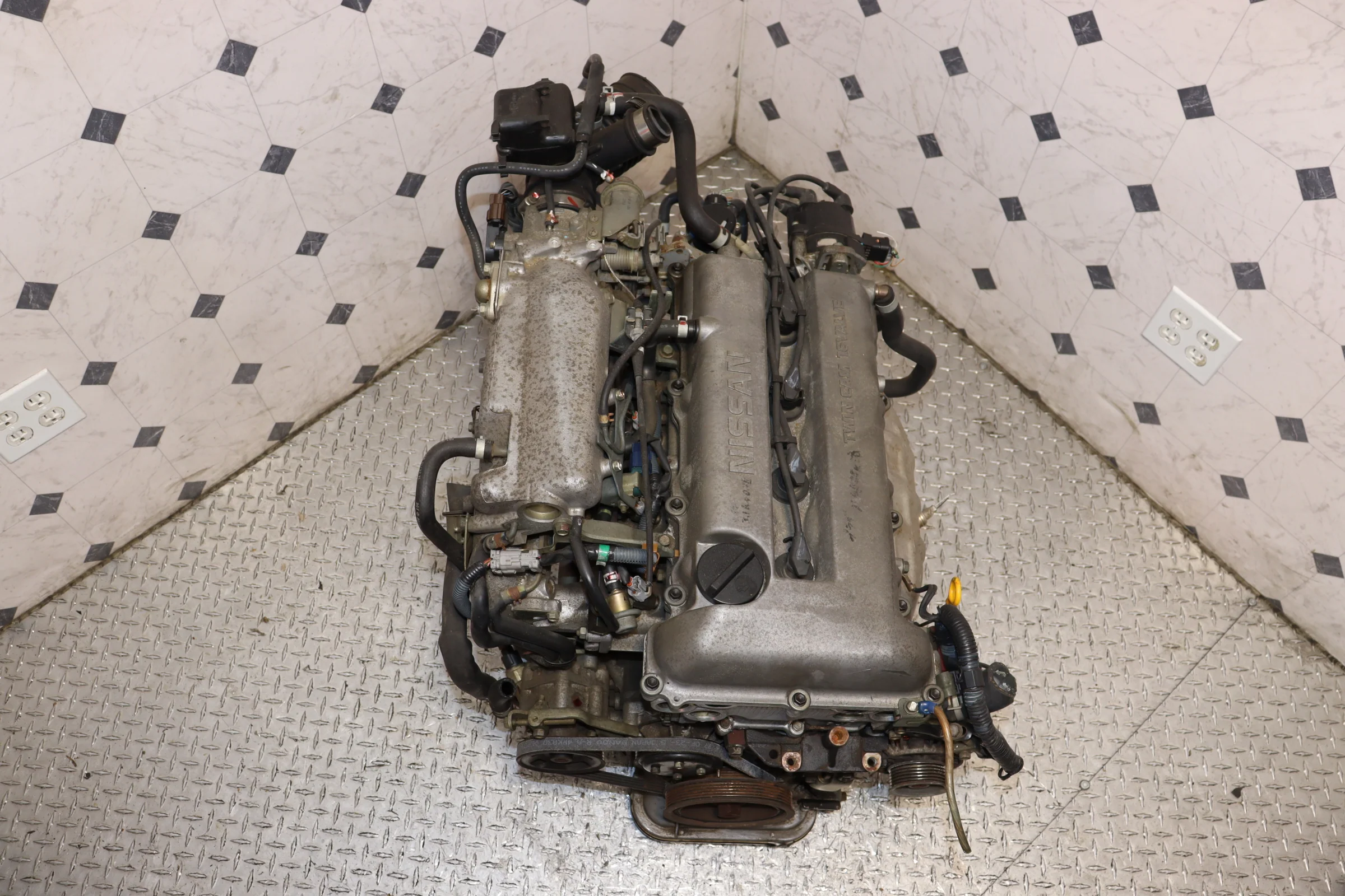 Nissan Sentra SE-R Infiniti G20 SR20DE 2.0L DOHC Engine JDM Silvertop High Port Low Port - Image 4