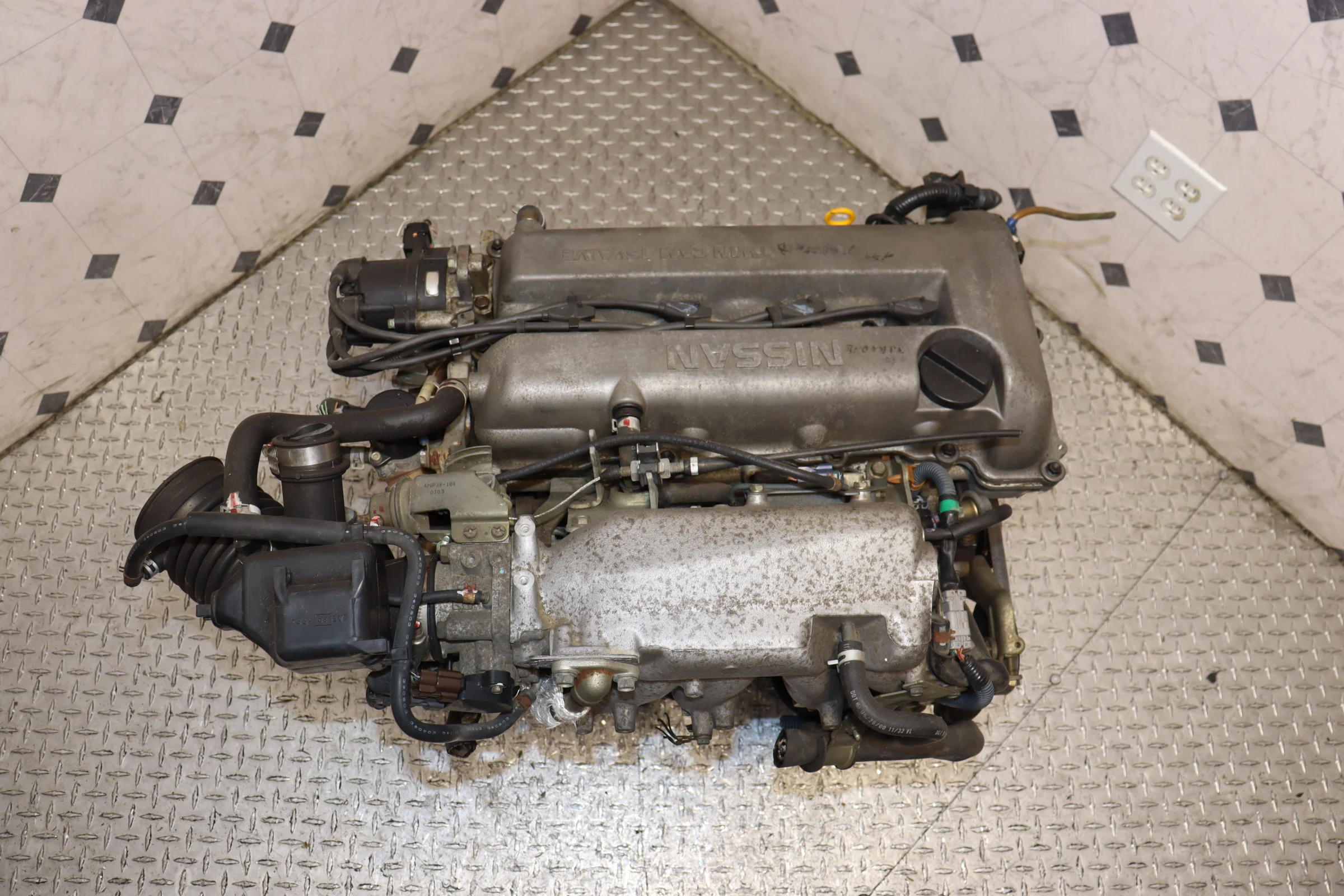 Nissan Sentra SE-R Infiniti G20 SR20DE 2.0L DOHC Engine JDM Silvertop High Port Low Port - Image 7
